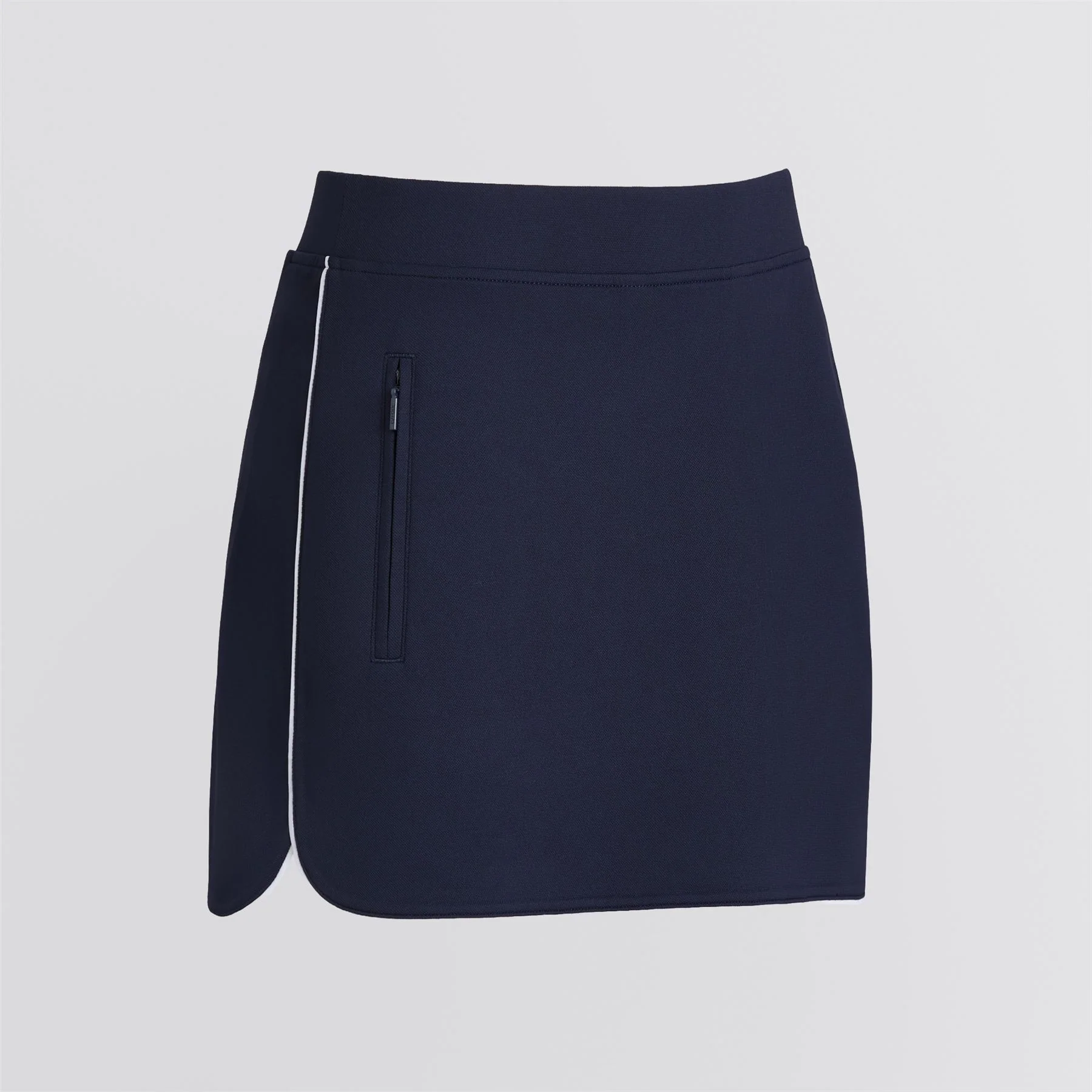 3D Tulip Hem Tech Pique Skort Twilight - Image 6