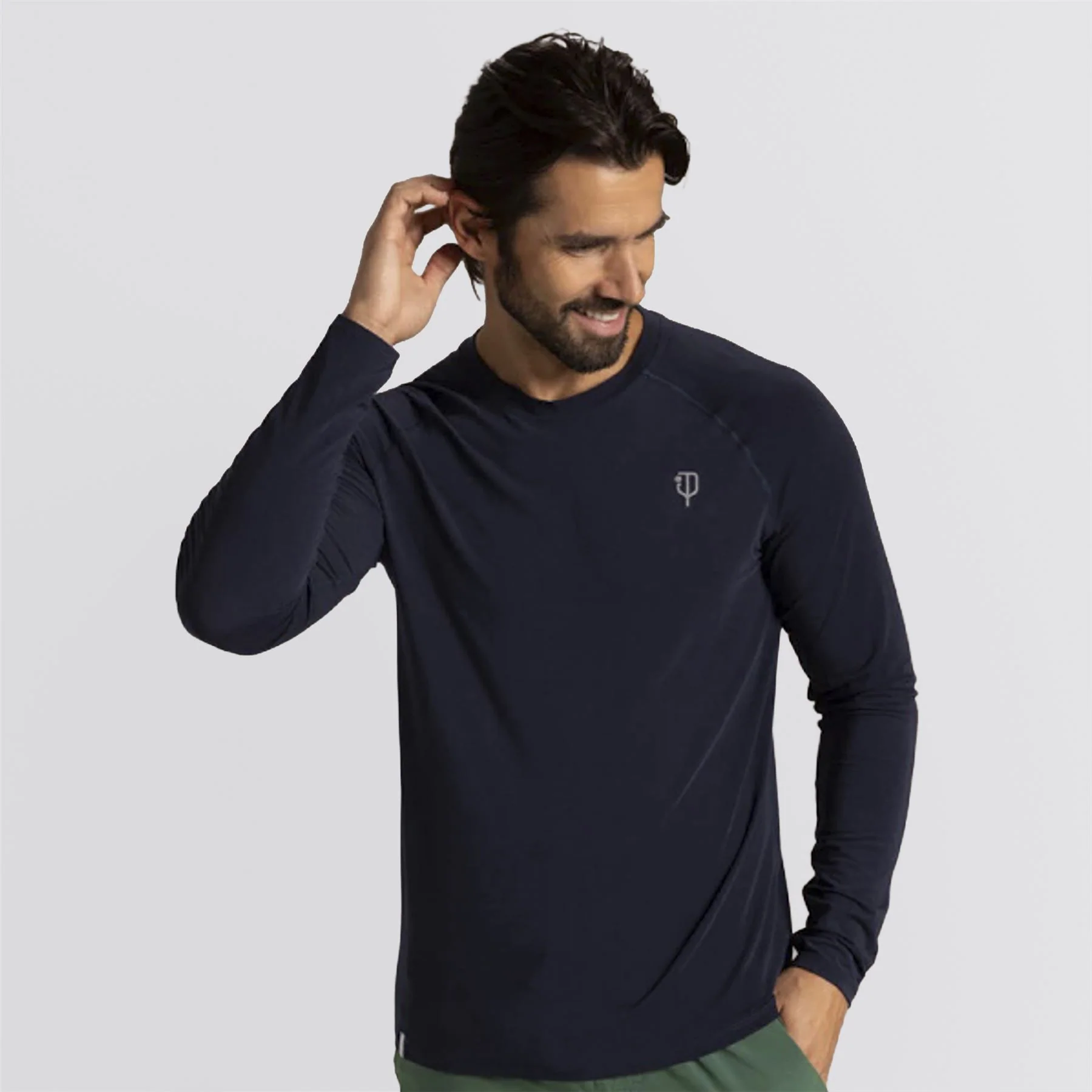 5.0 Long Sleeve Tee Bainbridge Blue - Image 3