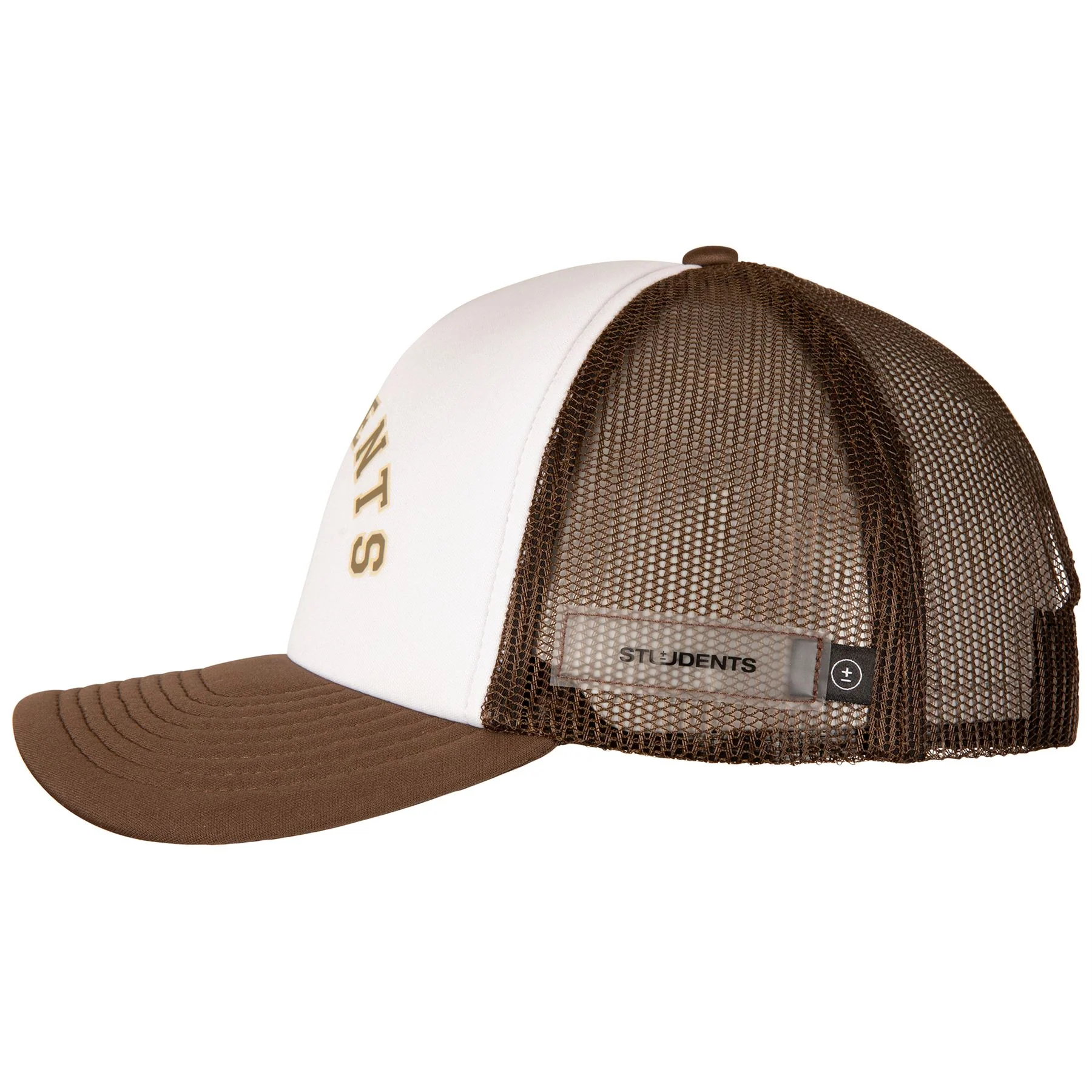 All-Academics Mesh Trucker Hat Tan - Image 2