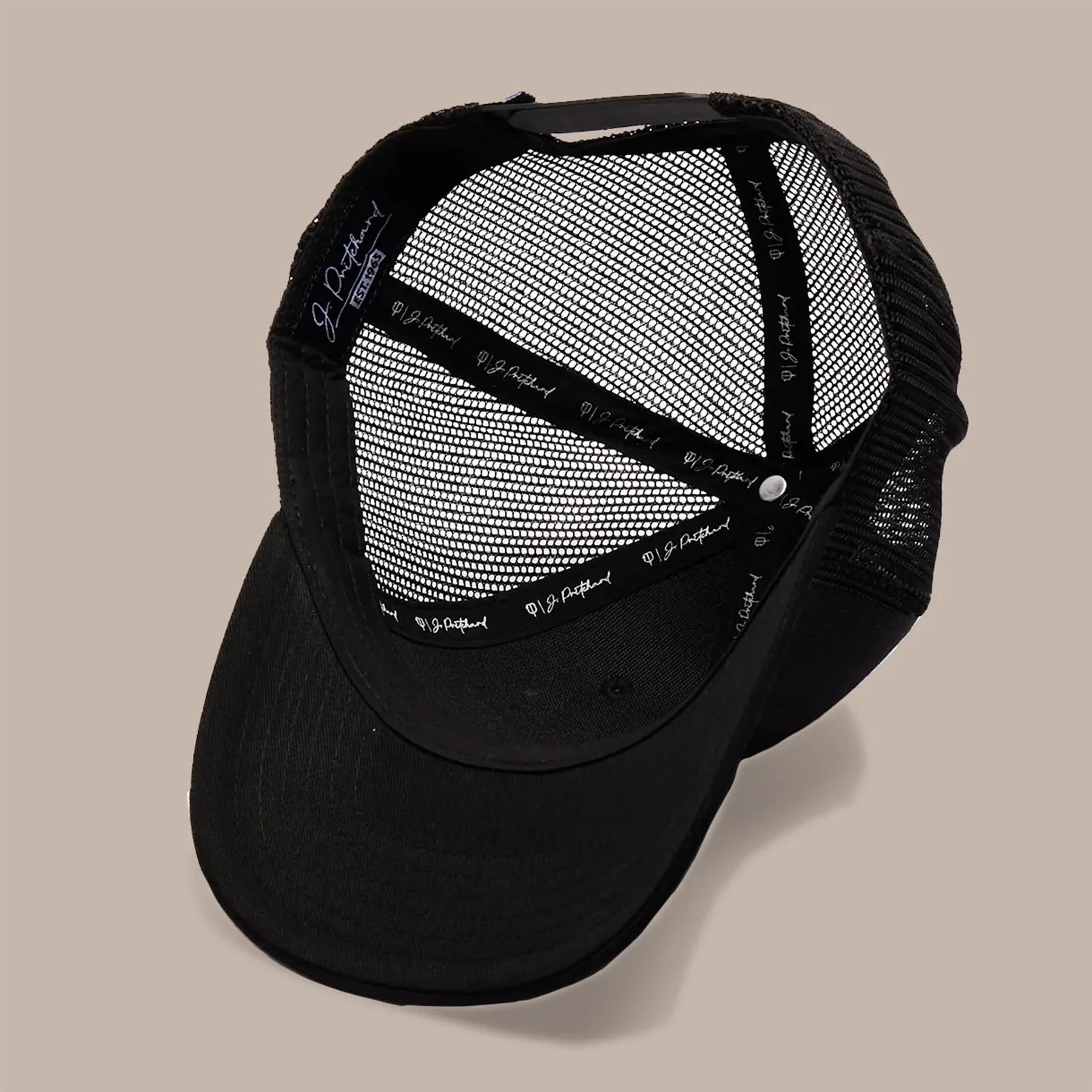 Ambassador Trucker Hat Pure Black - Image 4