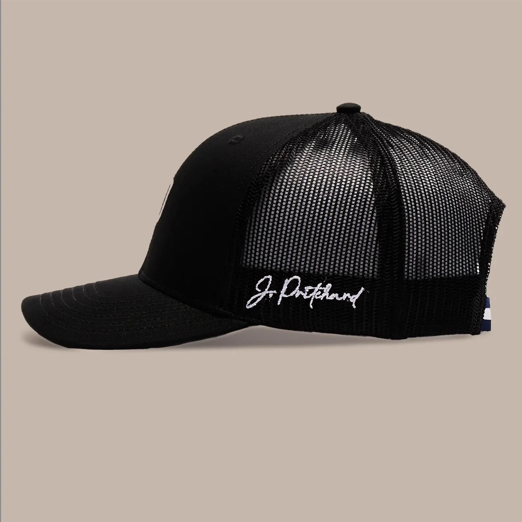 Ambassador Trucker Hat Pure Black - Image 5