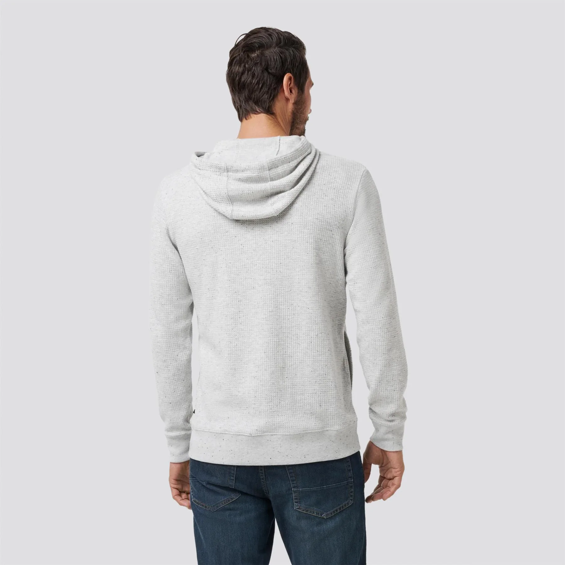 Cloud Waffle Hoodie Light Grey - Image 4