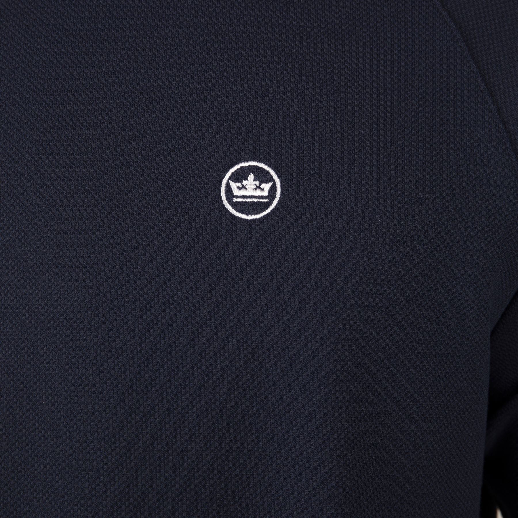 Cradle Pique Performance Crewneck Navy - Image 6