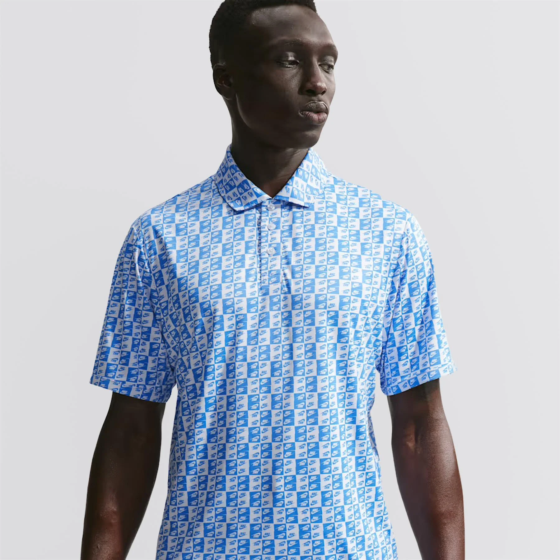 Dri-FIT Par 5 Icon Polo Pacific Blue - Image 4