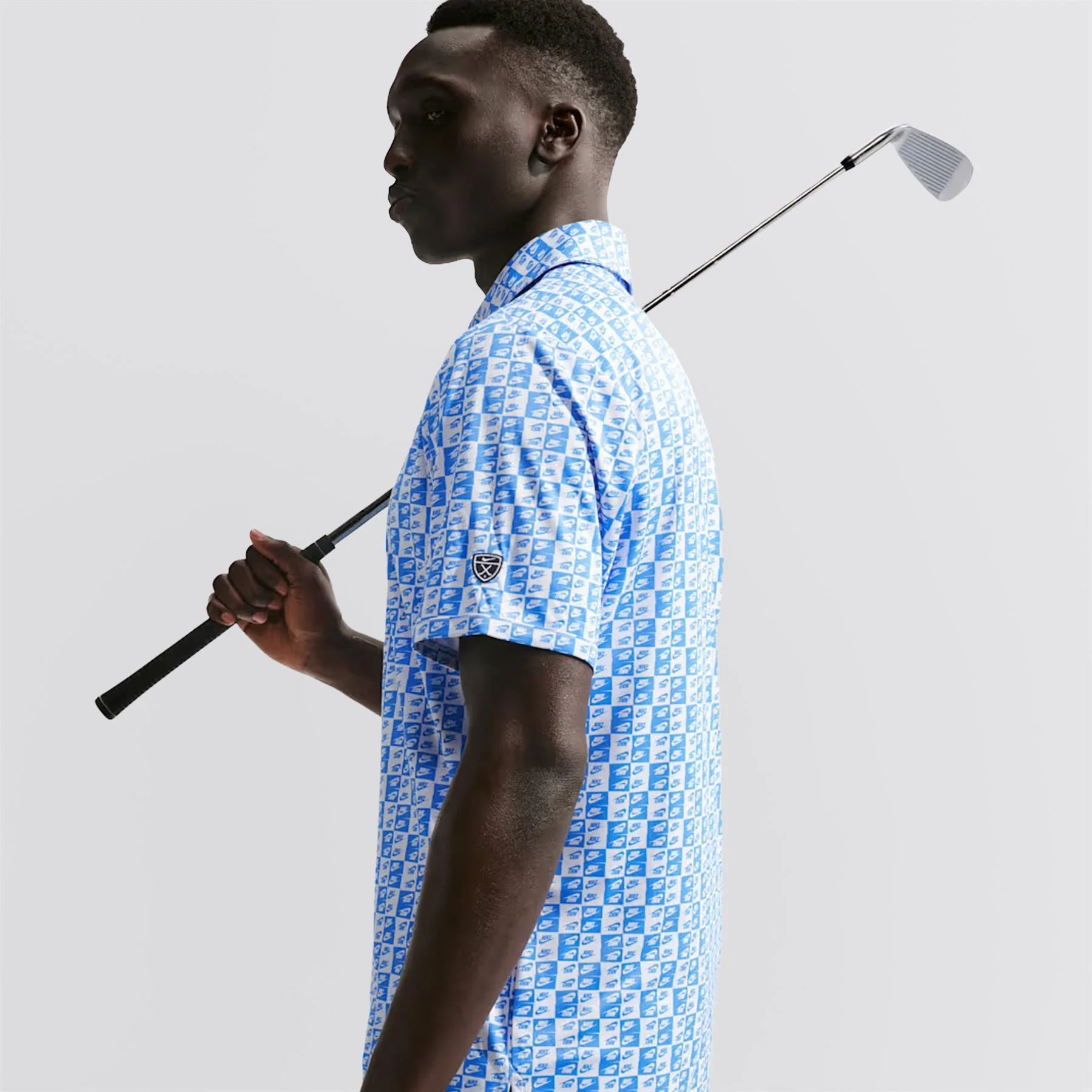 Dri-FIT Par 5 Icon Polo Pacific Blue - Image 6