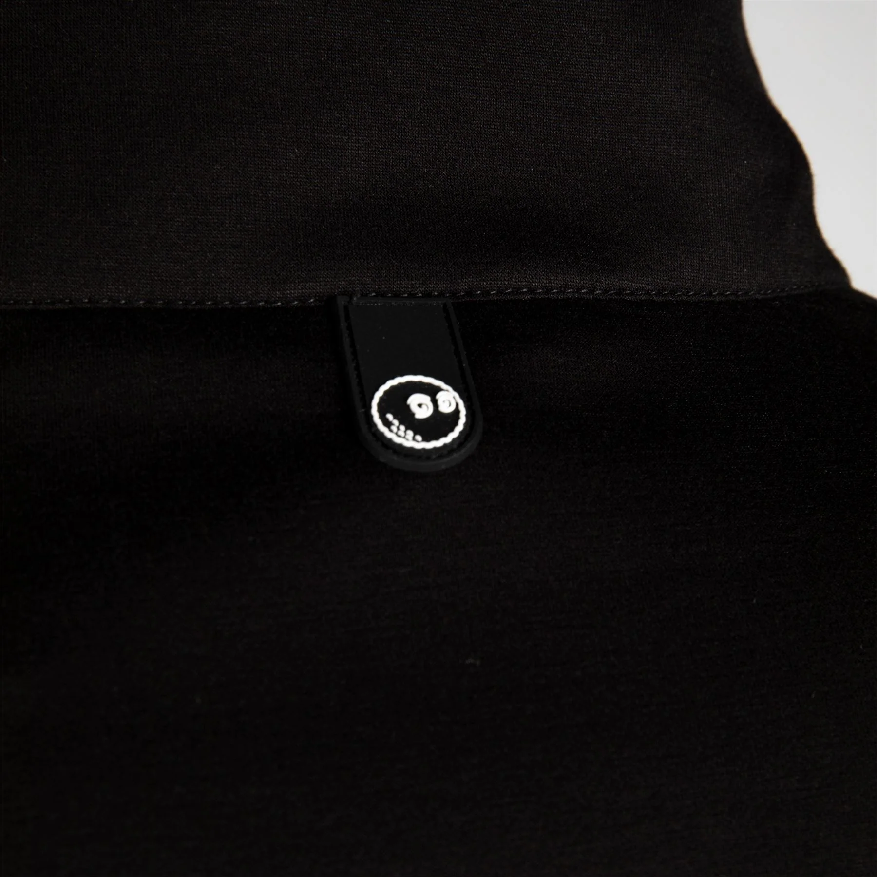 Evergreen Poly Quarter Zip Black - Image 5