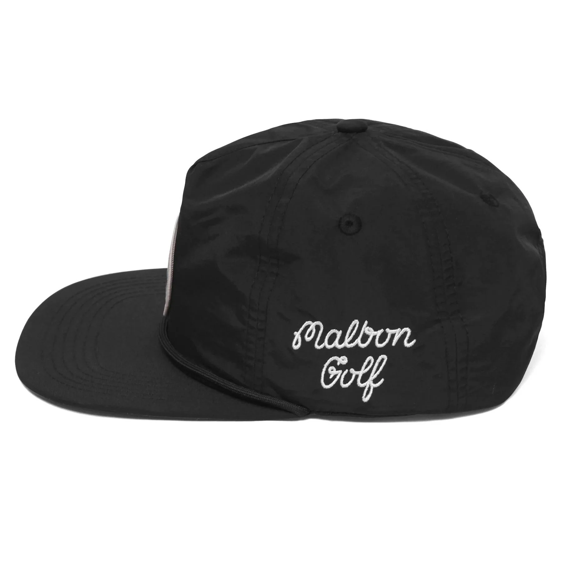 Exploration Dept. Nylon Rope Cap Black - Image 2
