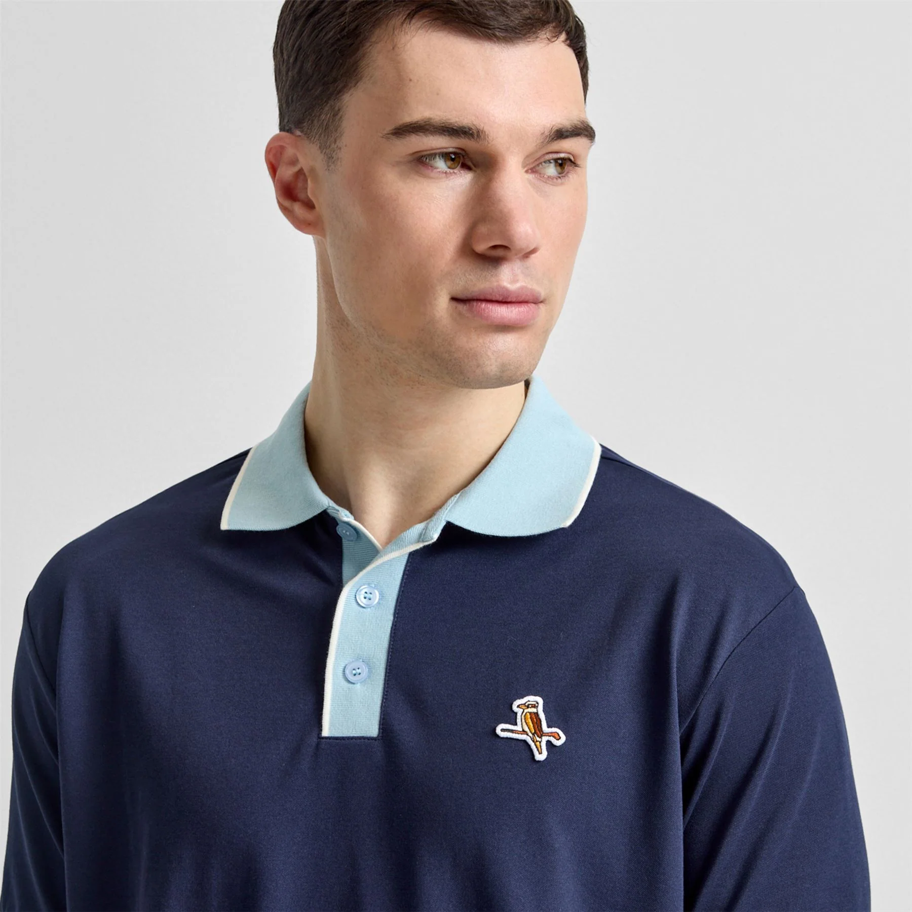 Featherlite Kooka Polo Navy/Sky - Image 5