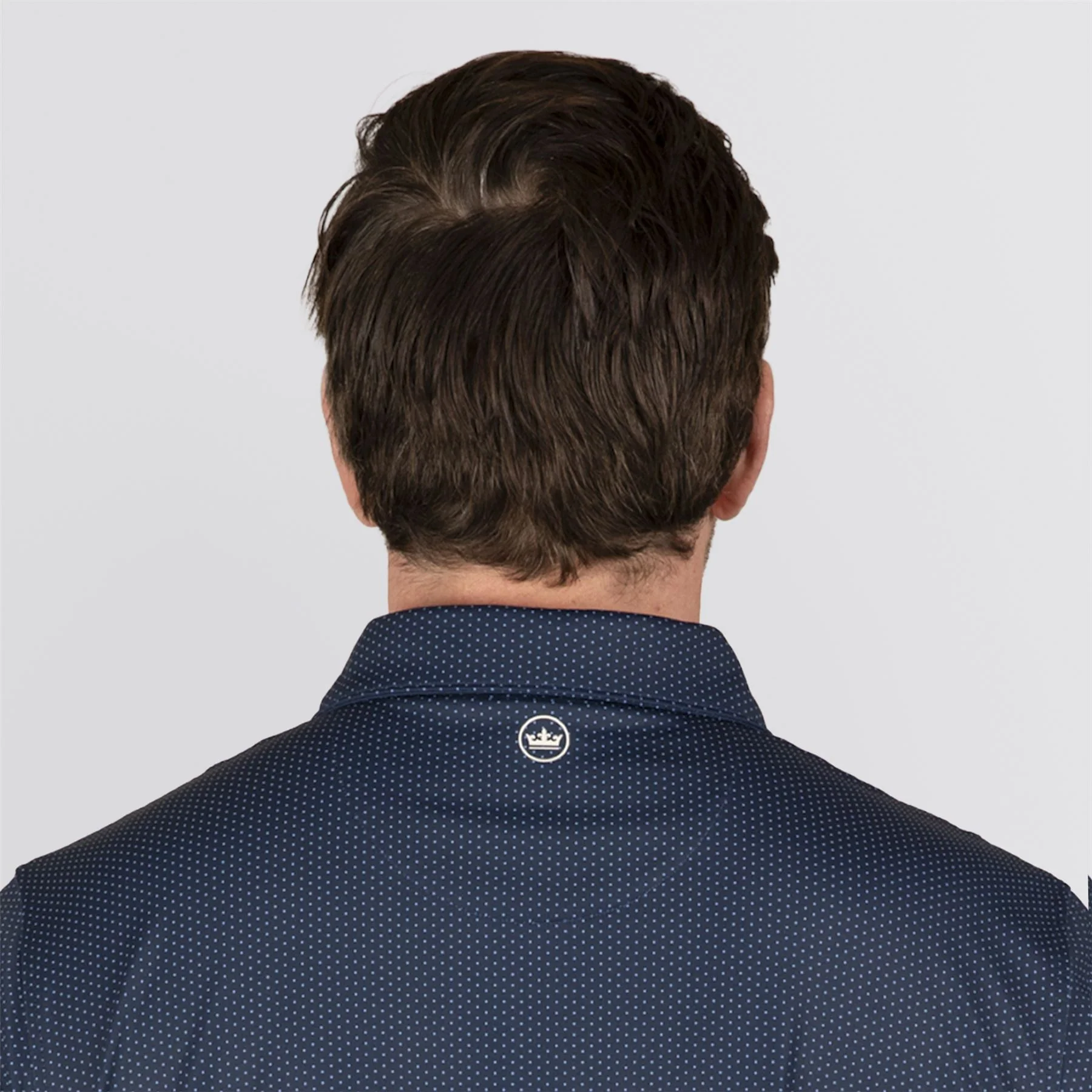 Fermate Performance Jersey Polo Navy - Image 4