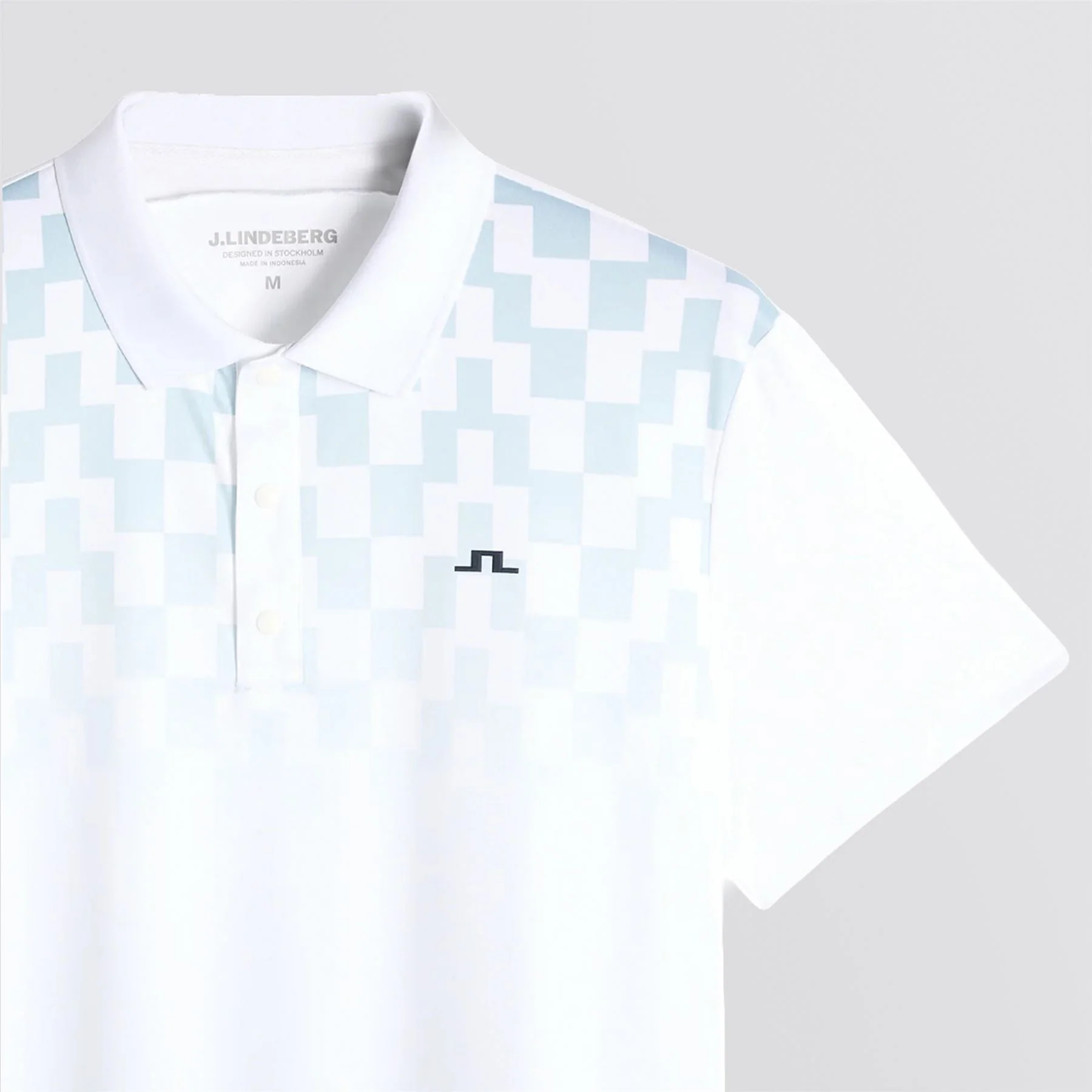 Finn Print Polo Finn Fade White - Image 6