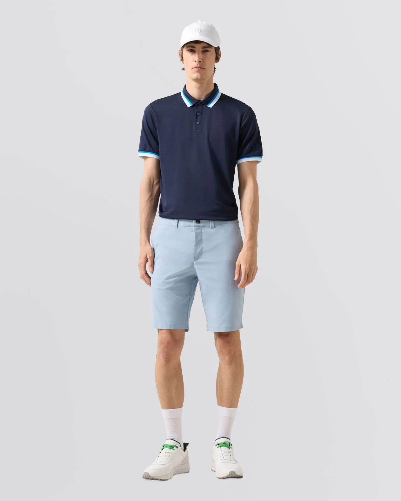 Gordie2 Shorts Dusty Blue - Image 3