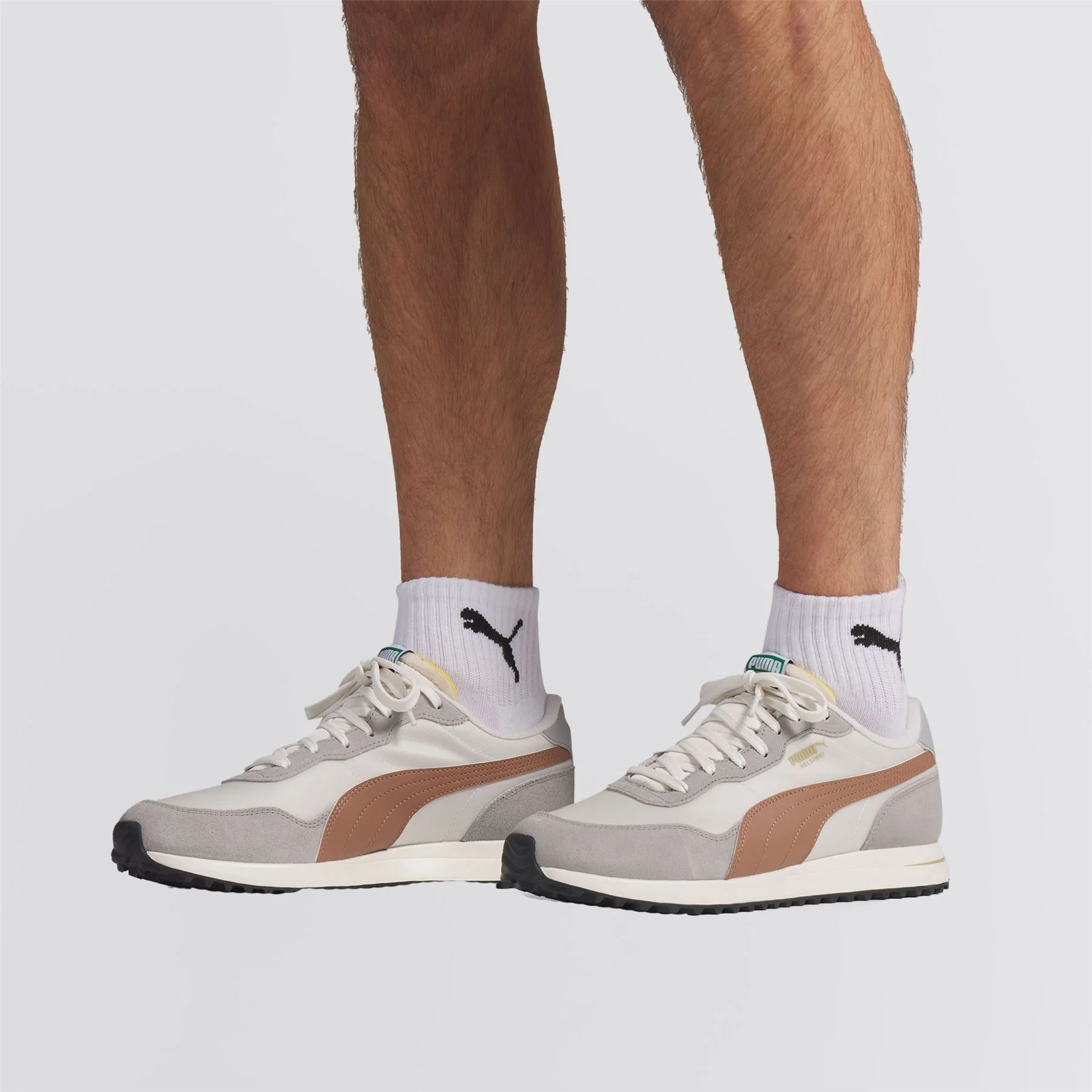 Helsinki Golf Shoes Vapor Gray/Brown Mushroom - Image 6