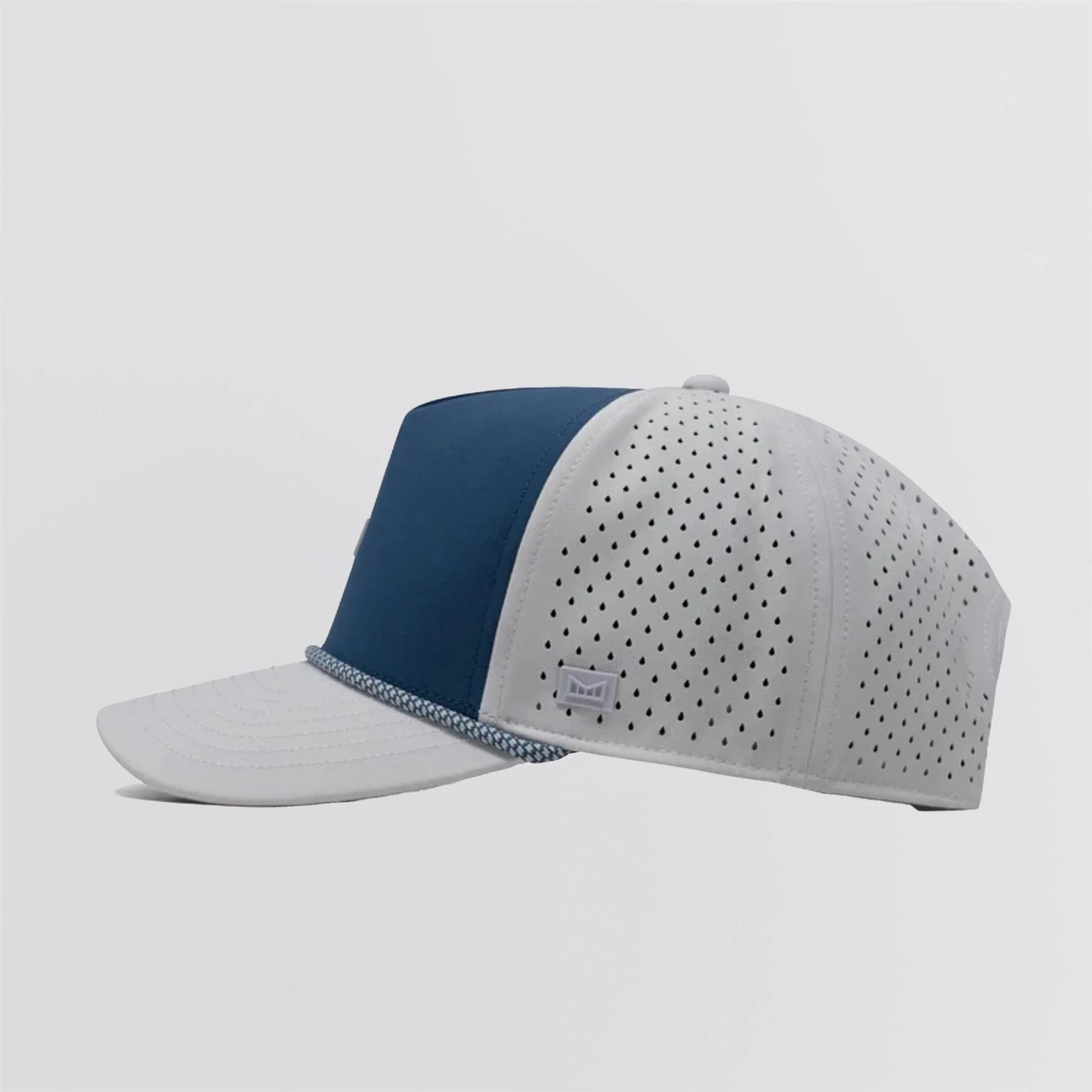 Hydro Odysea Rope Sea Port Cap Steel Blue/White - Image 3