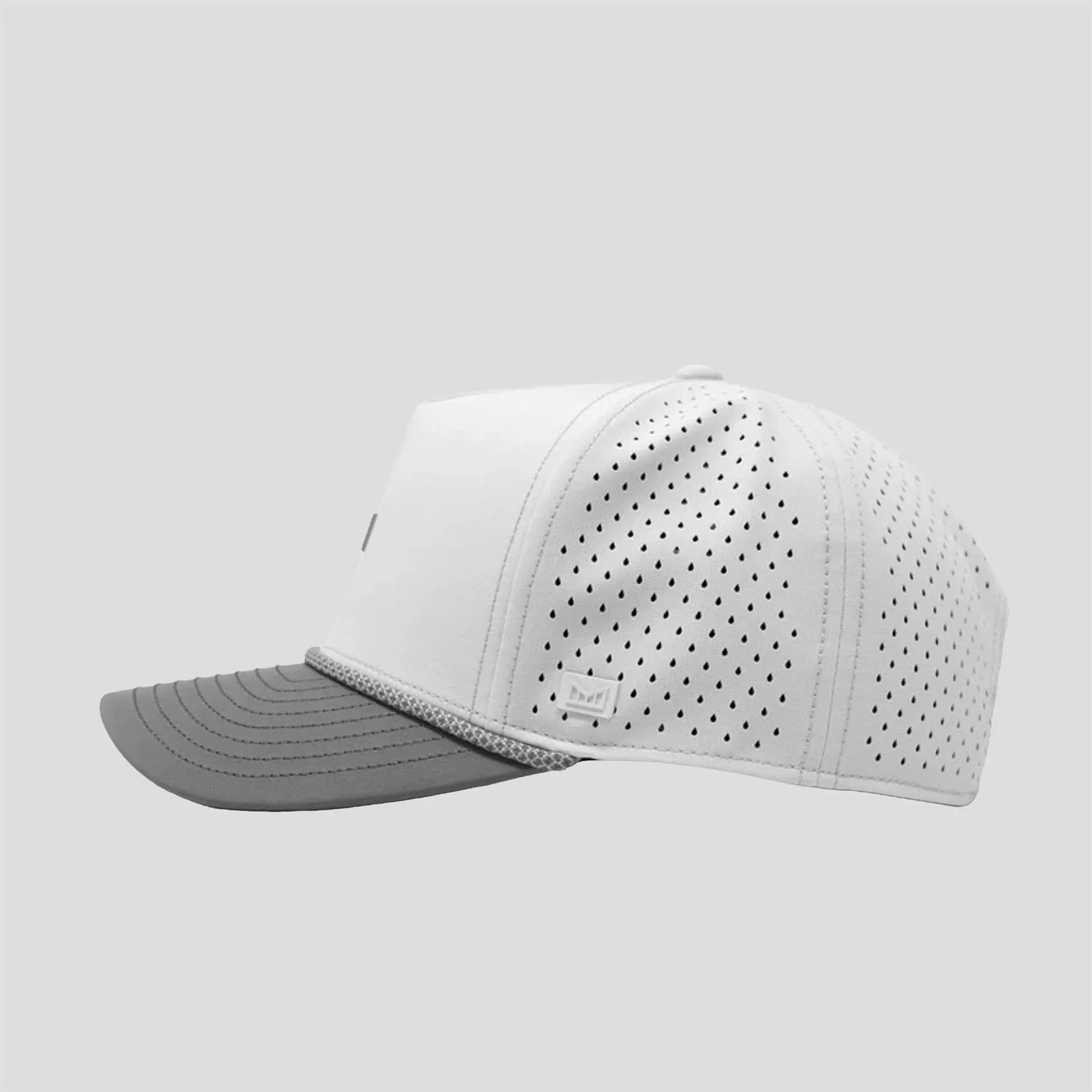 Hydro Odysea Rope Bulls Icon Cap White/Grey - Image 3