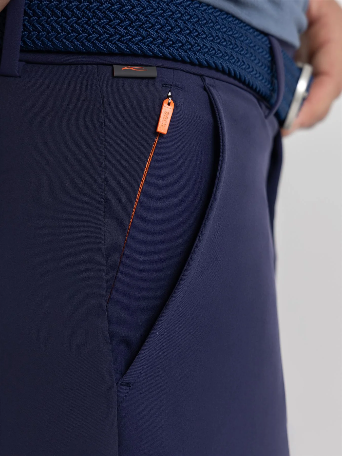Iver Tailored Fit Pants Atlanta Blue - Image 5