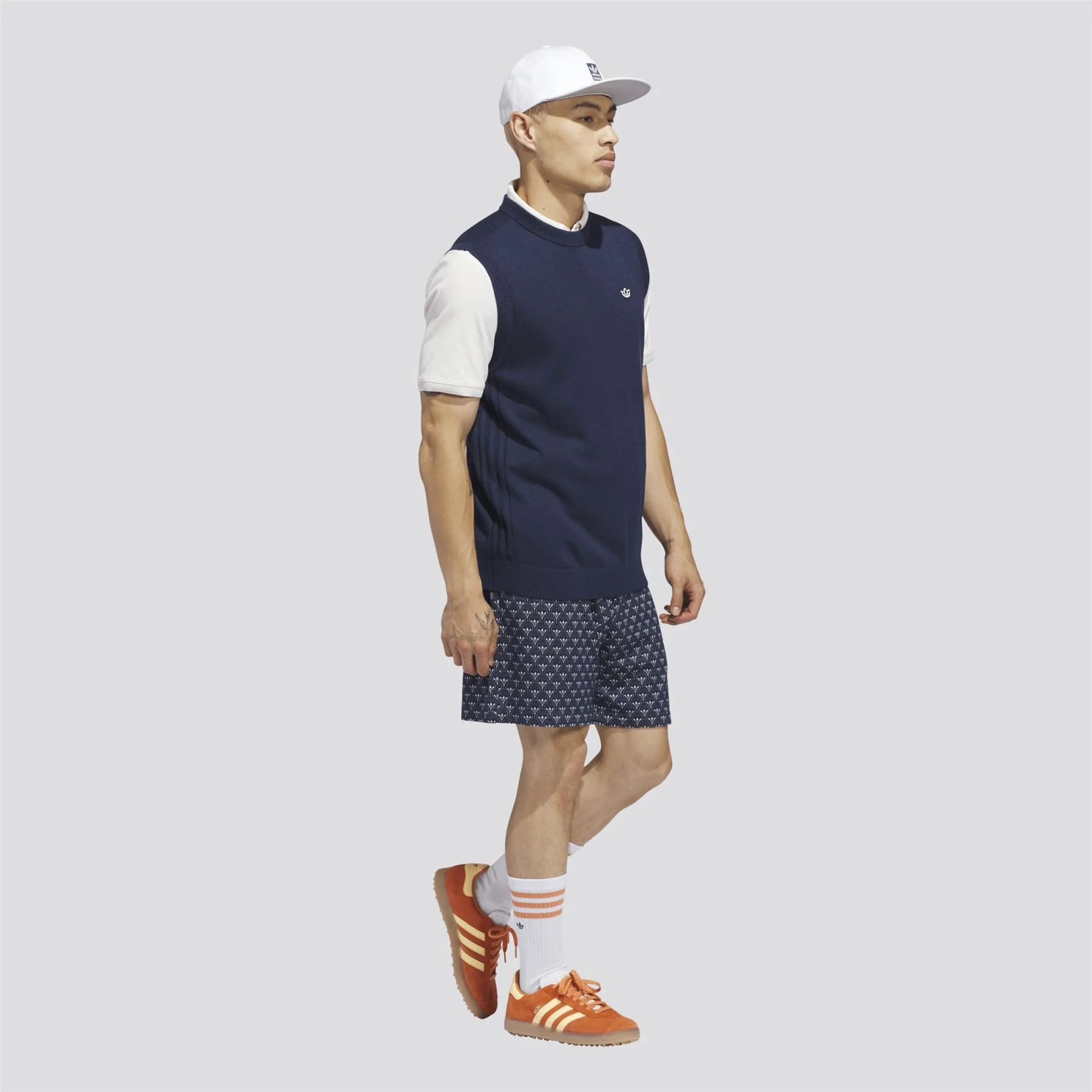 Originals Cashmere Vest Night Indigo - Image 3