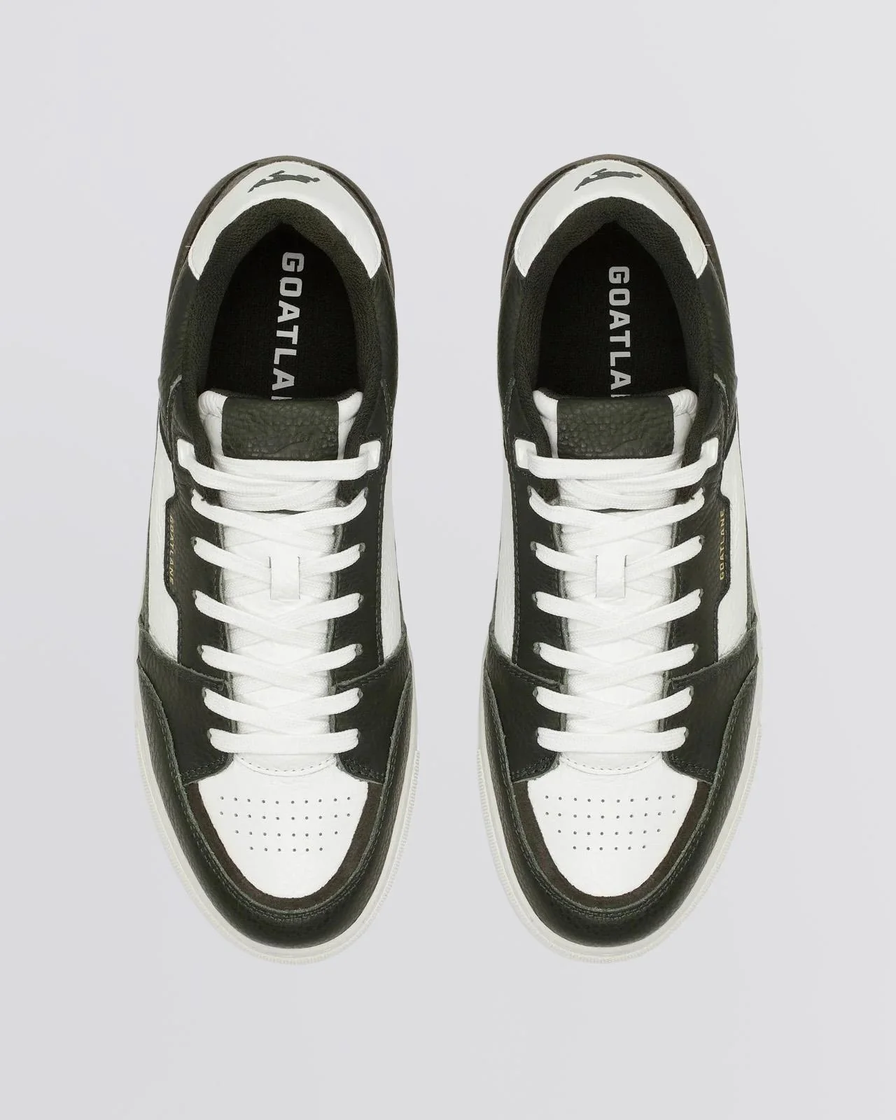 The Contour Collection Golf Shoes Dark Green/White Leather - Image 9