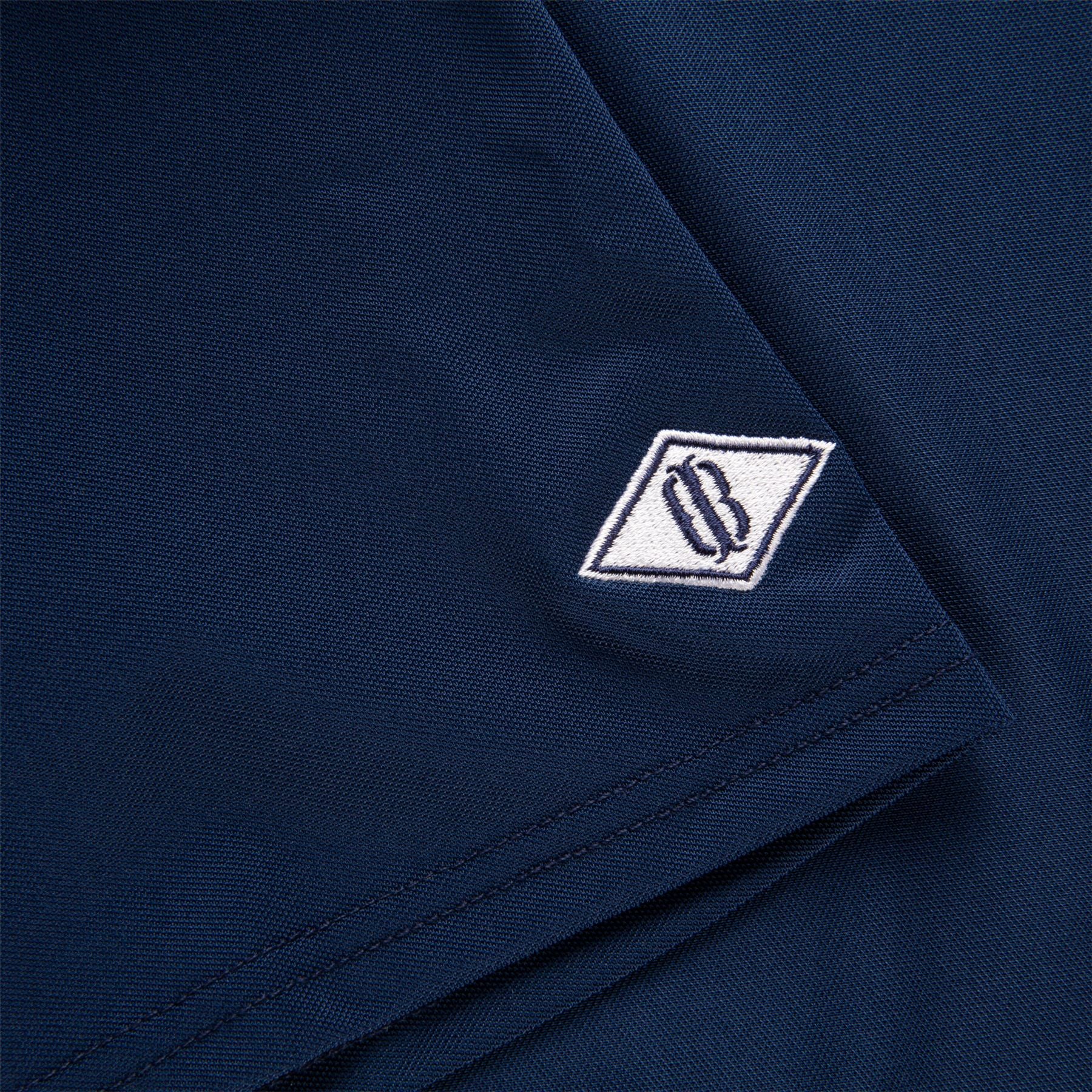 The Macdonald Knit Polo Navy - Image 4