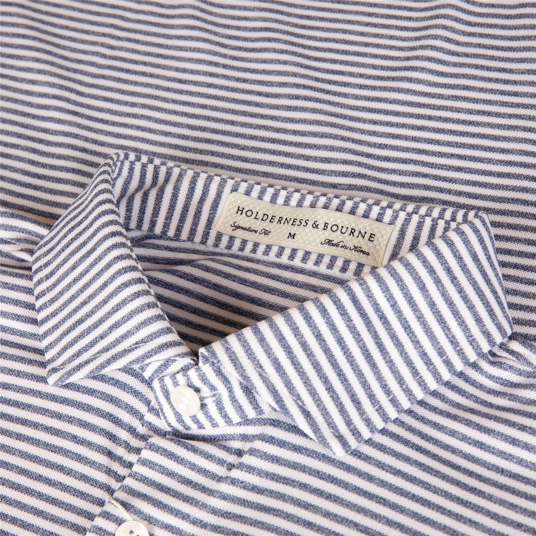 The Maxwell Polo Heathered Andover/White - Image 3