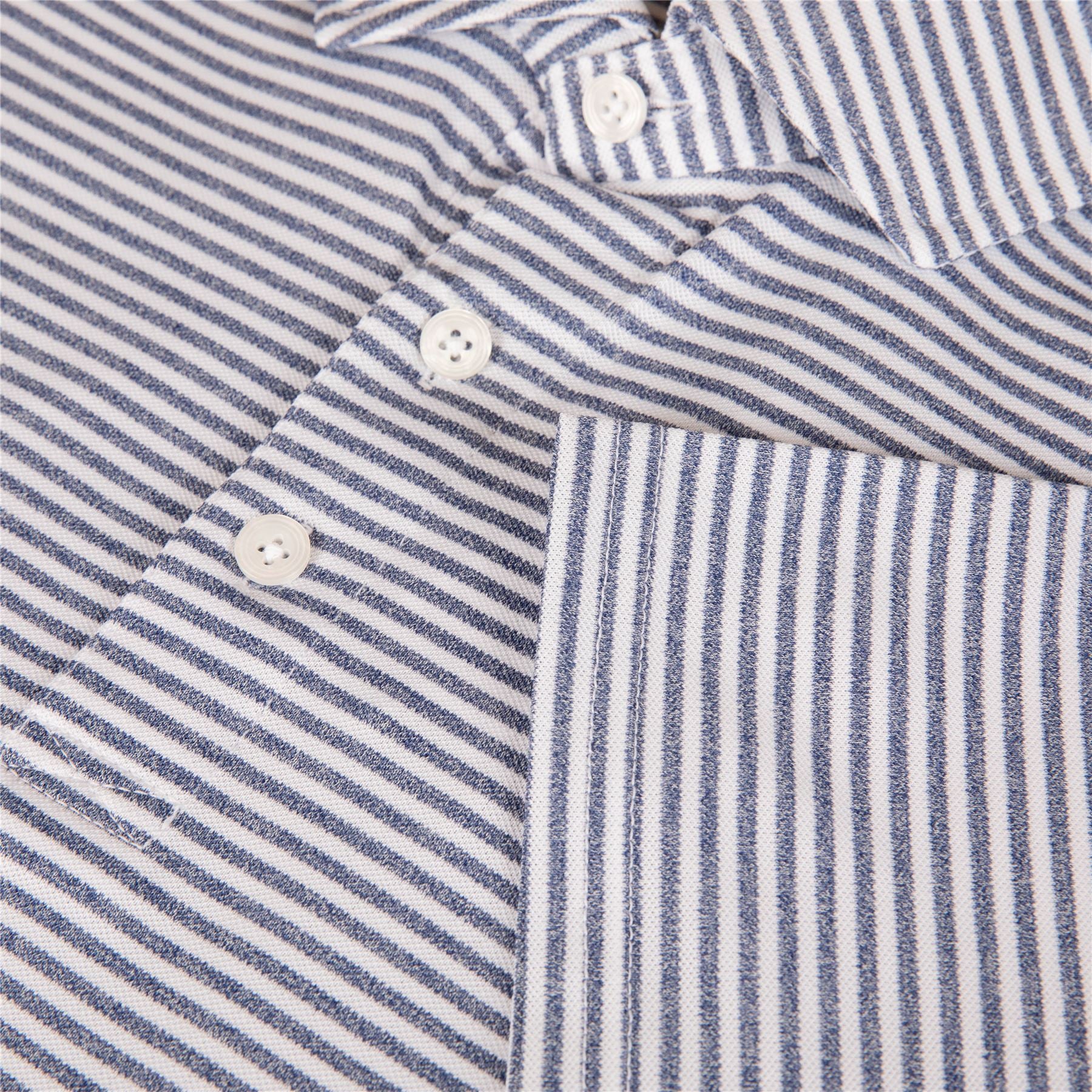 The Maxwell Polo Heathered Andover/White - Image 5