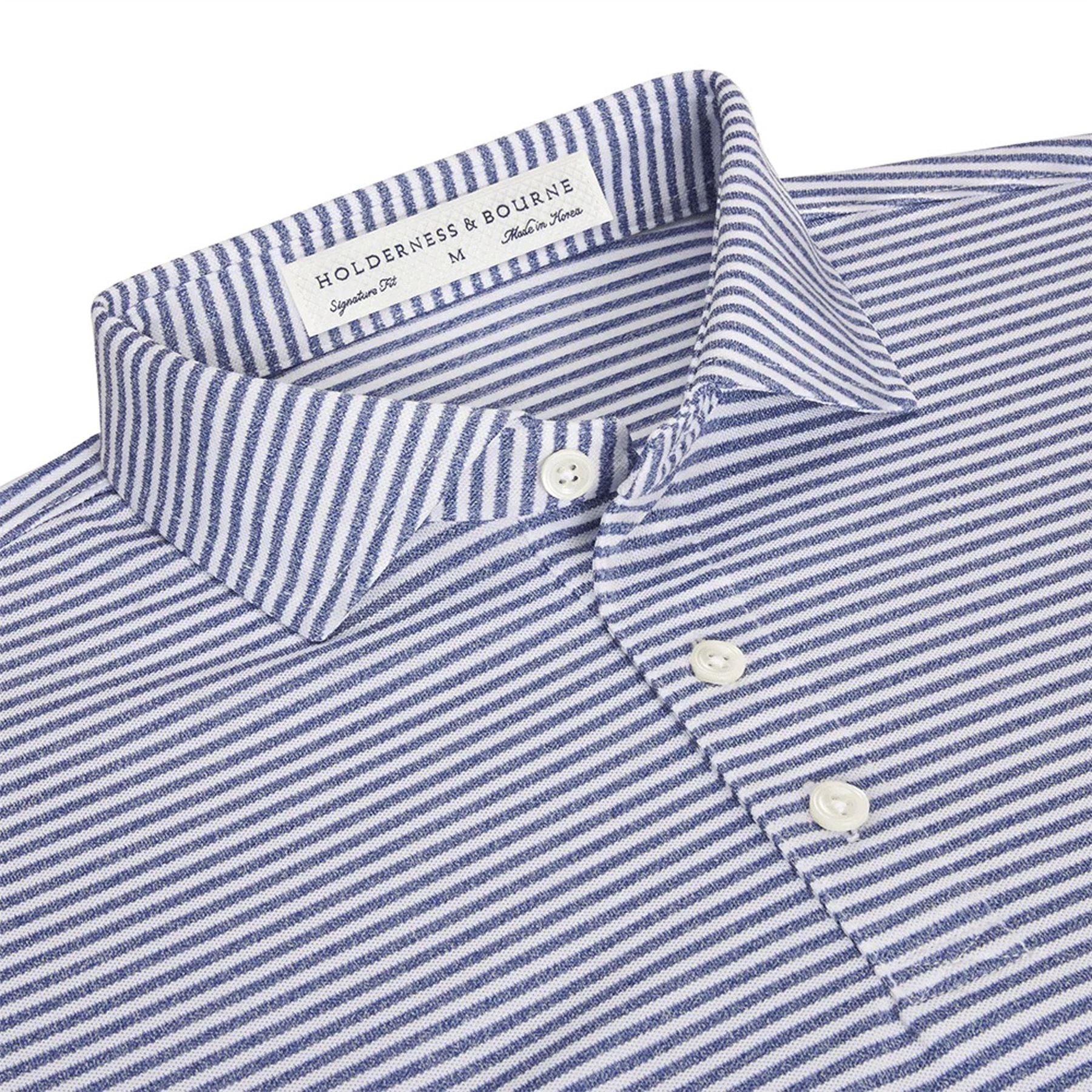 The Maxwell Polo Heathered Andover/White - Image 7