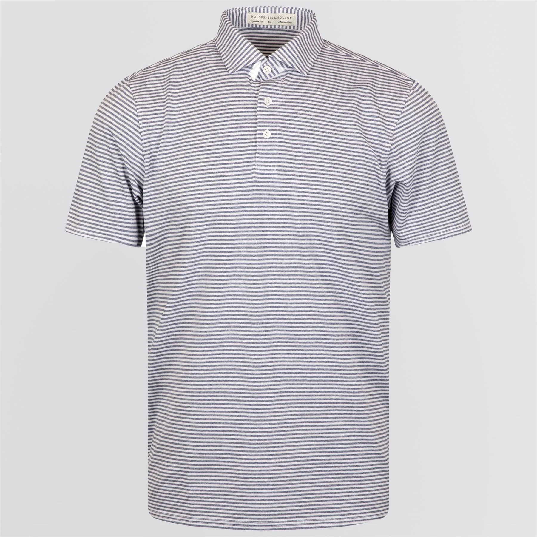 The Maxwell Polo Heathered Andover/White - Image 8