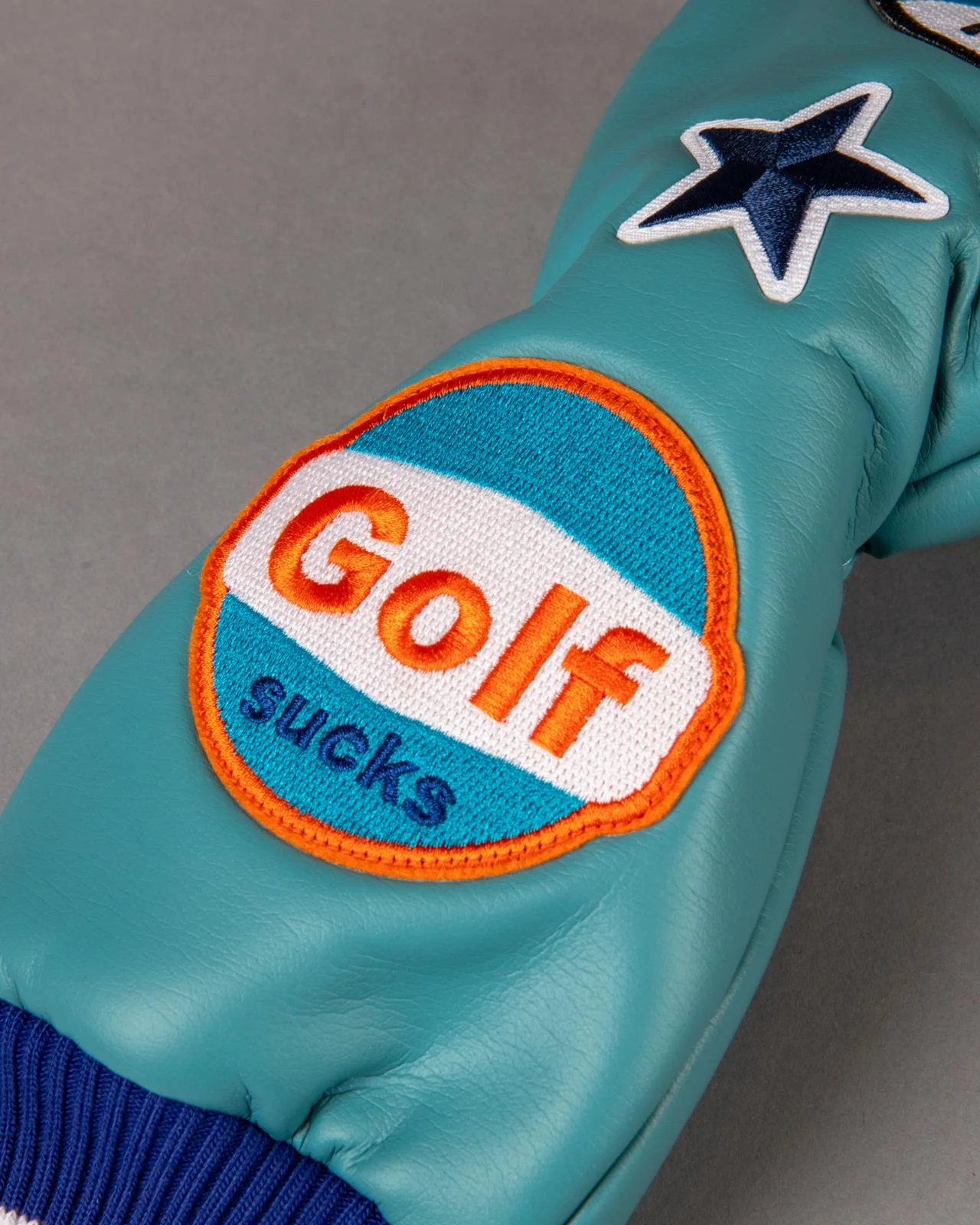 The Point Fairway Headcover Oceanside Blue - Image 4