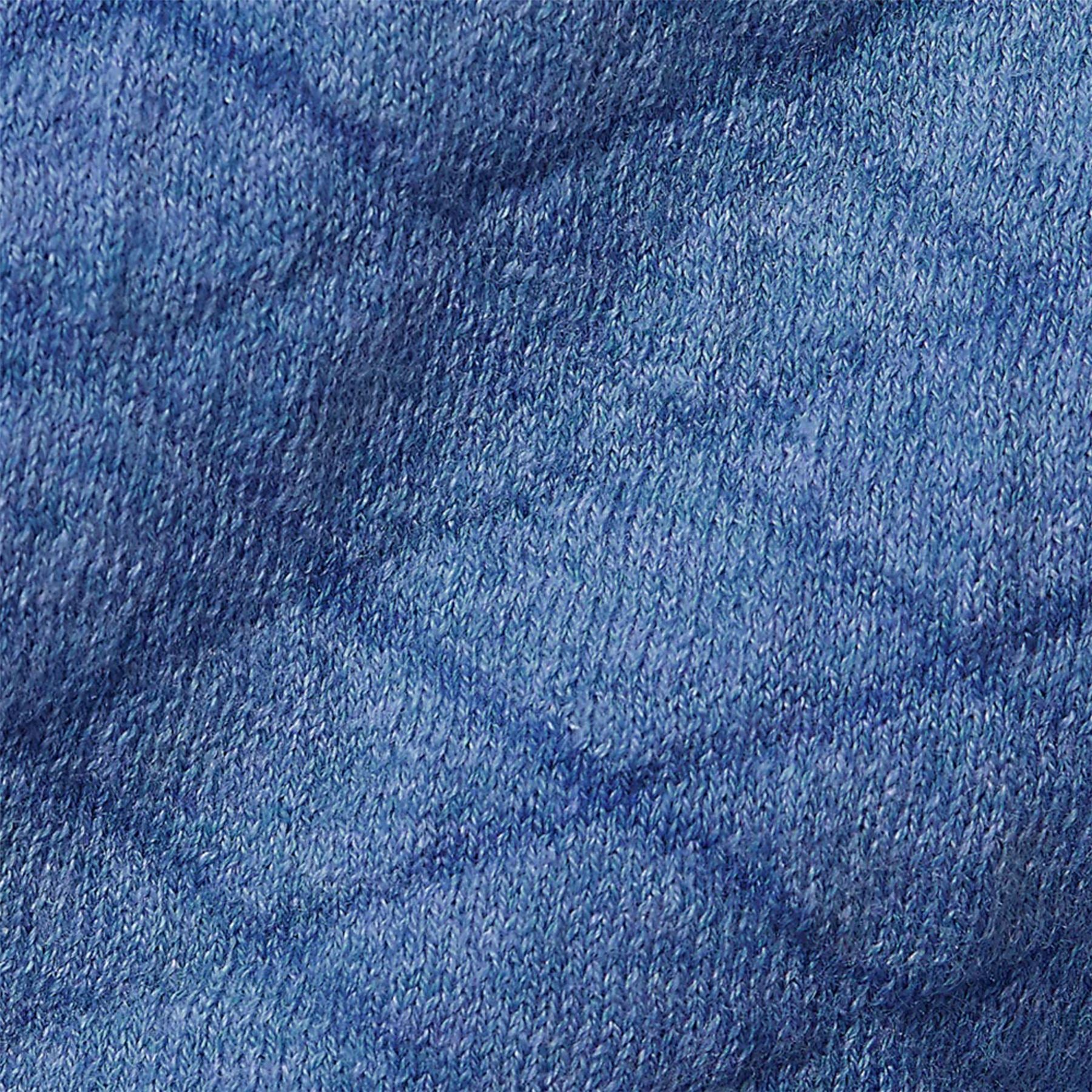The Wallace Hooded Sweater Heathered Marlin Blue - Image 4