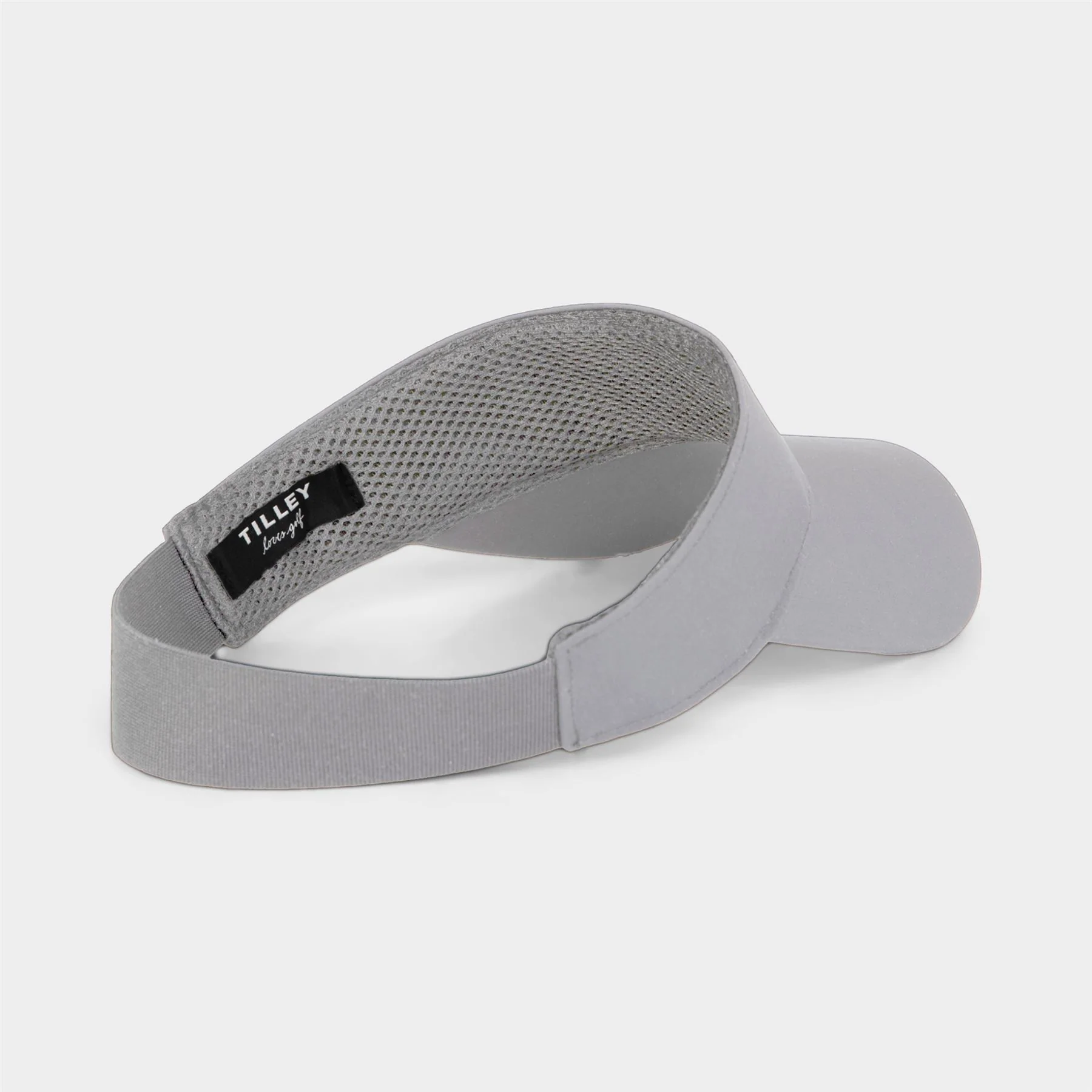 Womens Tilley Golf Visor Lunar Gray - Image 3