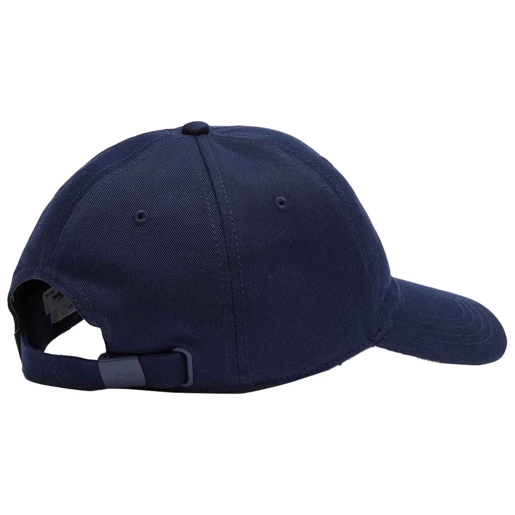 Unisex Adjustable Organic Cotton Twill Cap Navy Blue - Image 2