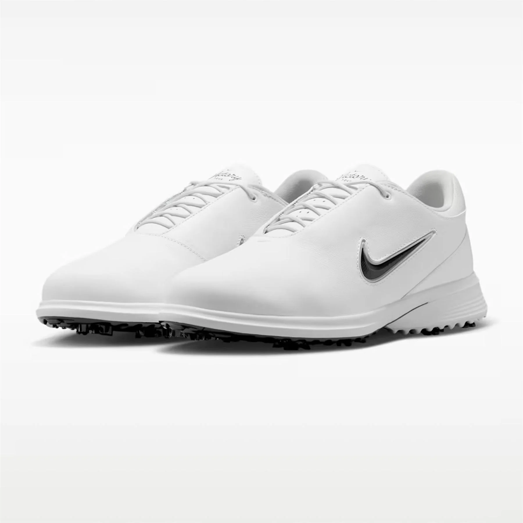 Victory Tour 4 Spiked Golf Shoes White/Black/Photon Dust - Image 4