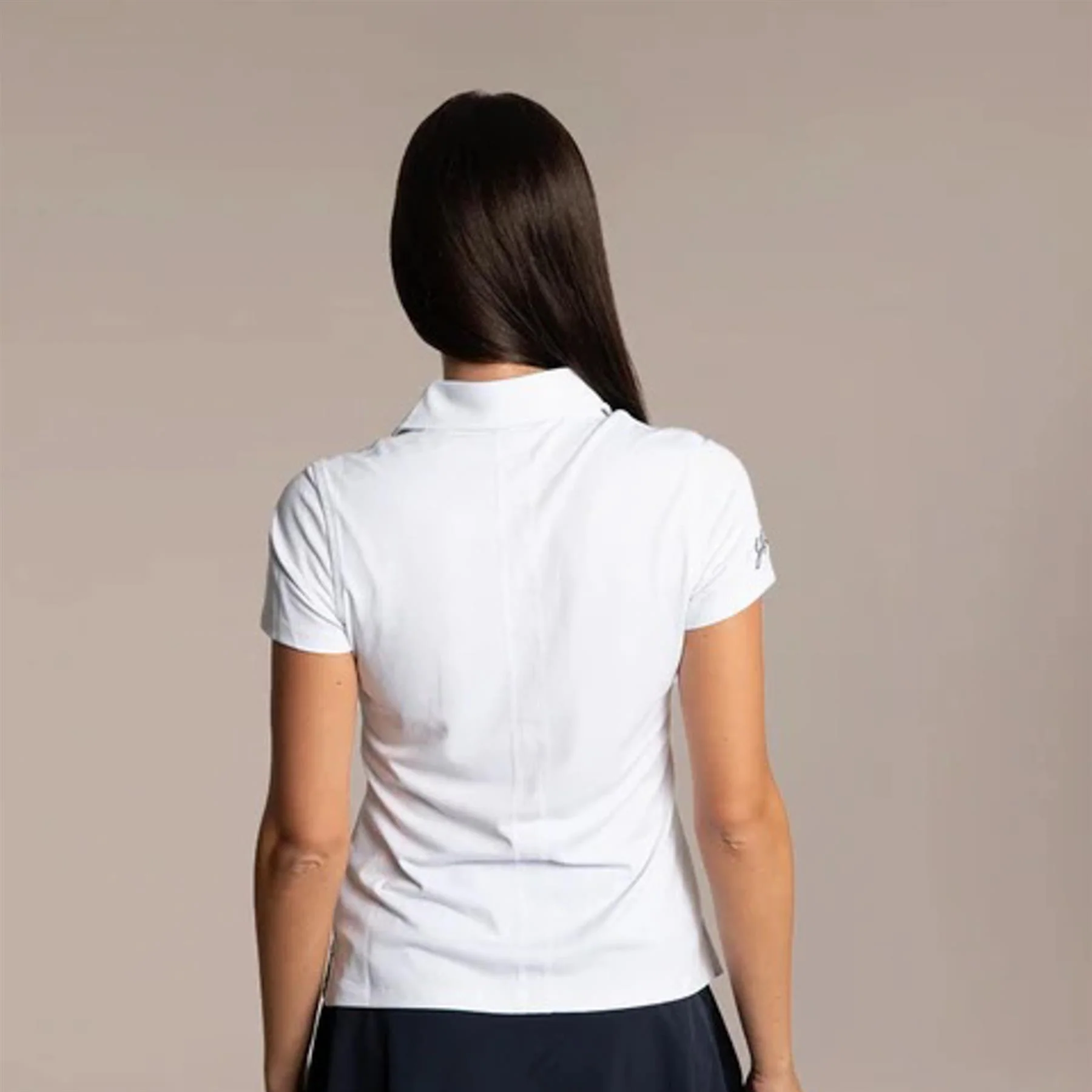 Womens Bainbridge Polo Clubhouse White - Image 4