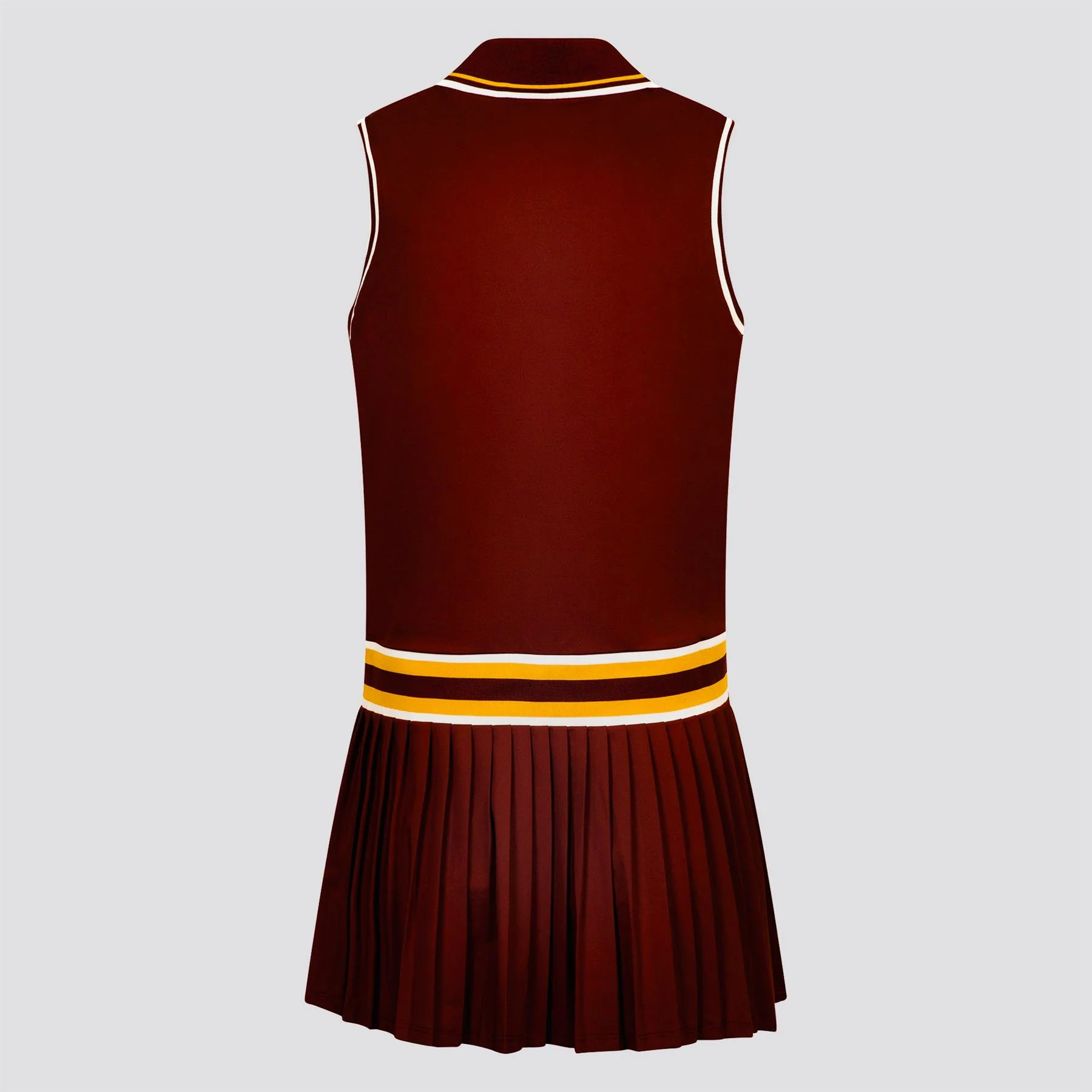 Womens Bella Dress Red Mahogany - Image 7