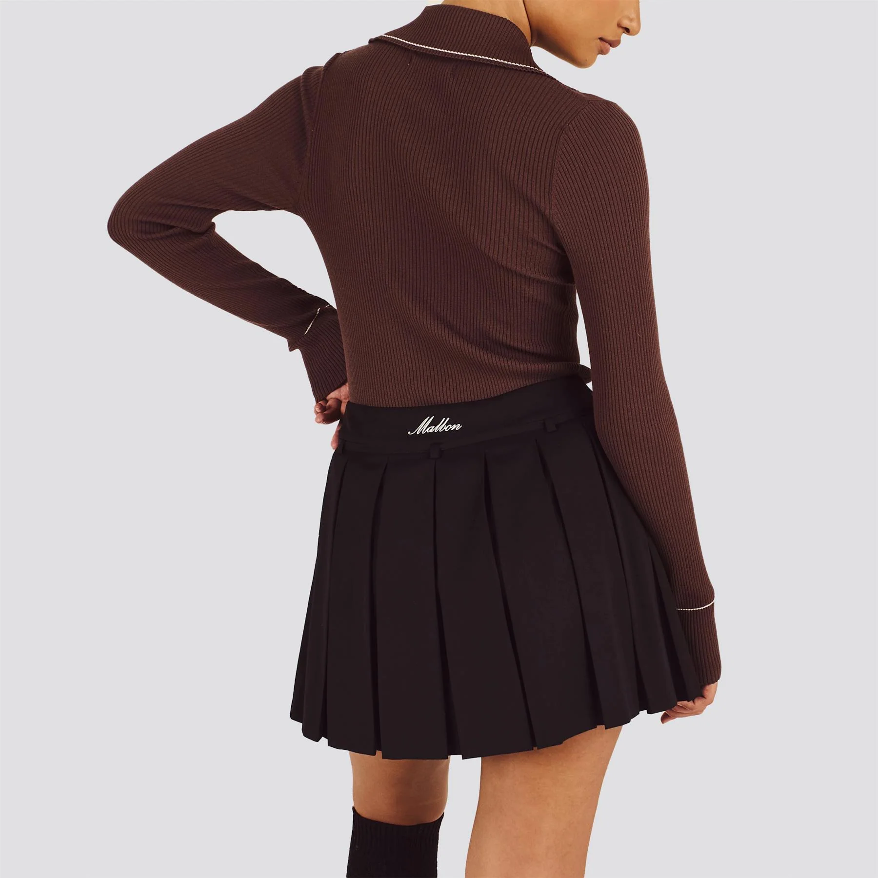 Womens Carlisle Skirt Black - Image 2
