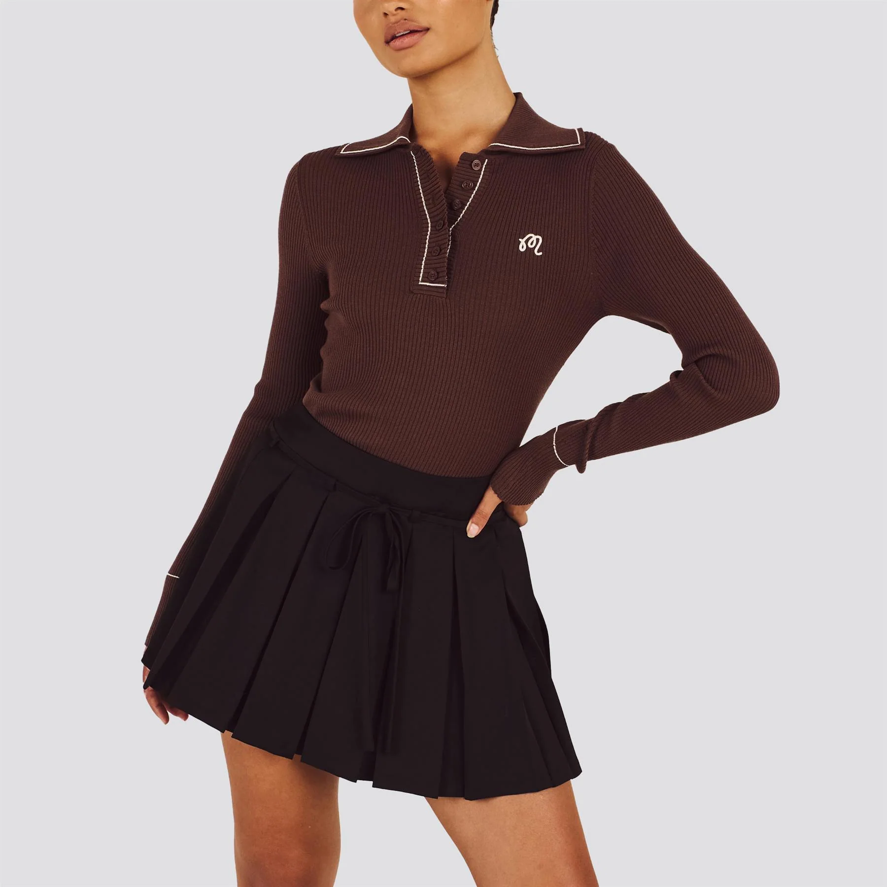Womens Carlisle Skirt Black - Image 3