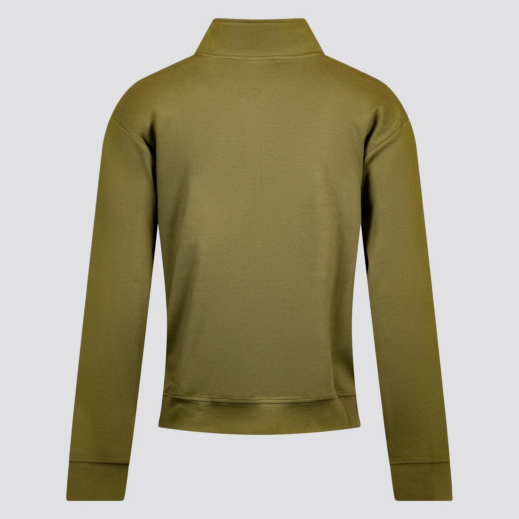Womens Cleo Half Zip Sweatshirt Olivine - Image 7