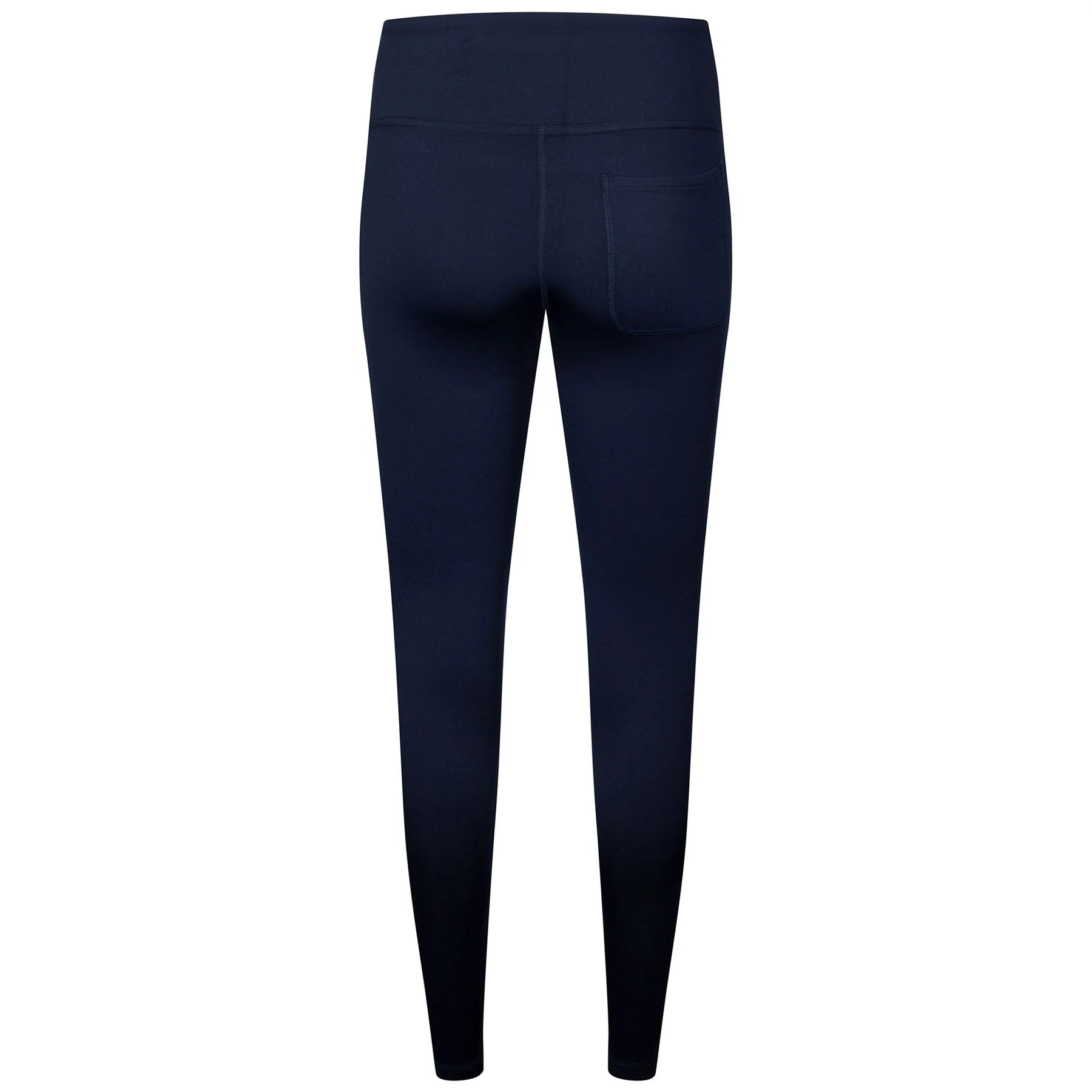 Womens Fleece Back Legging Navy - Image 2