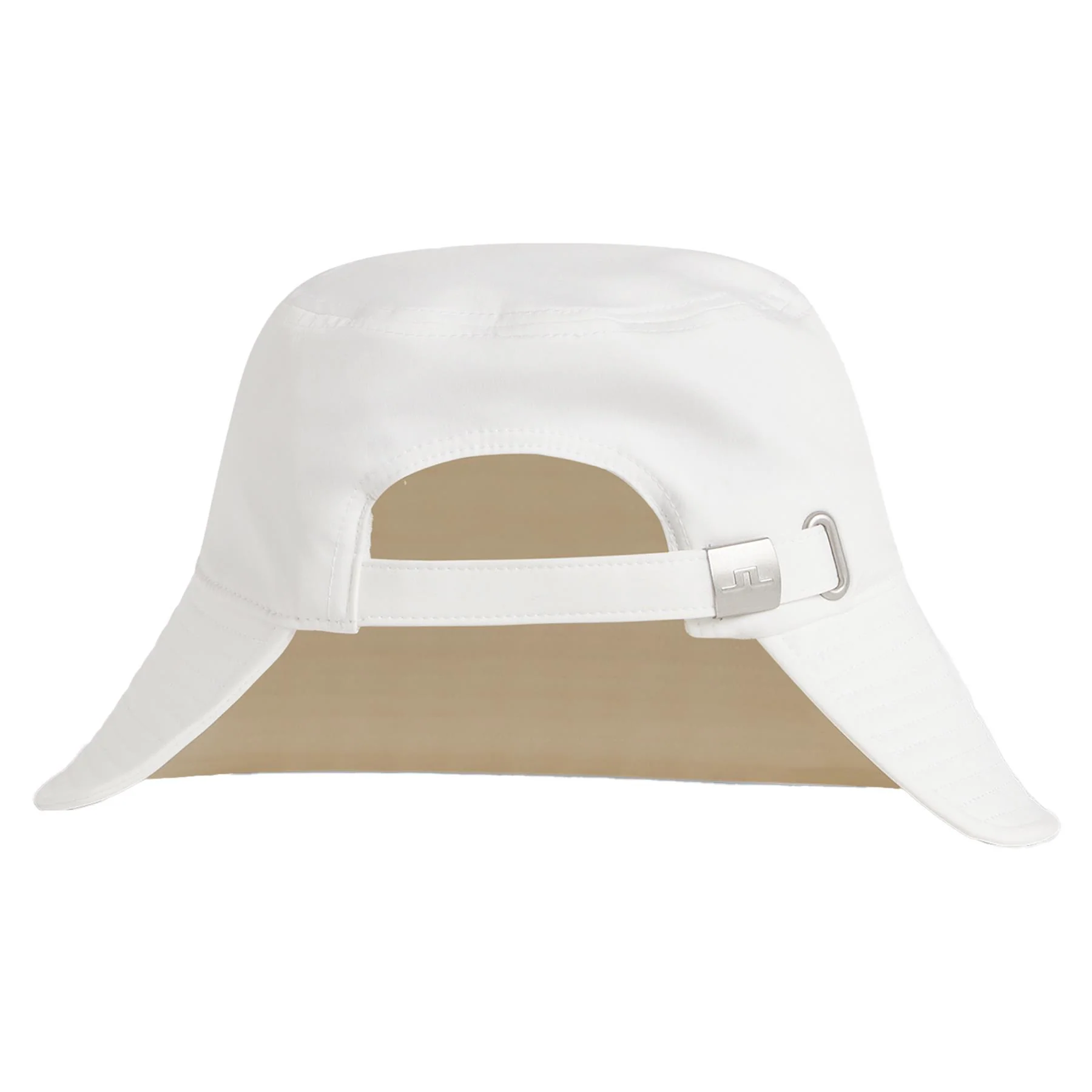 Womens Half Bucket Hat White - Image 2