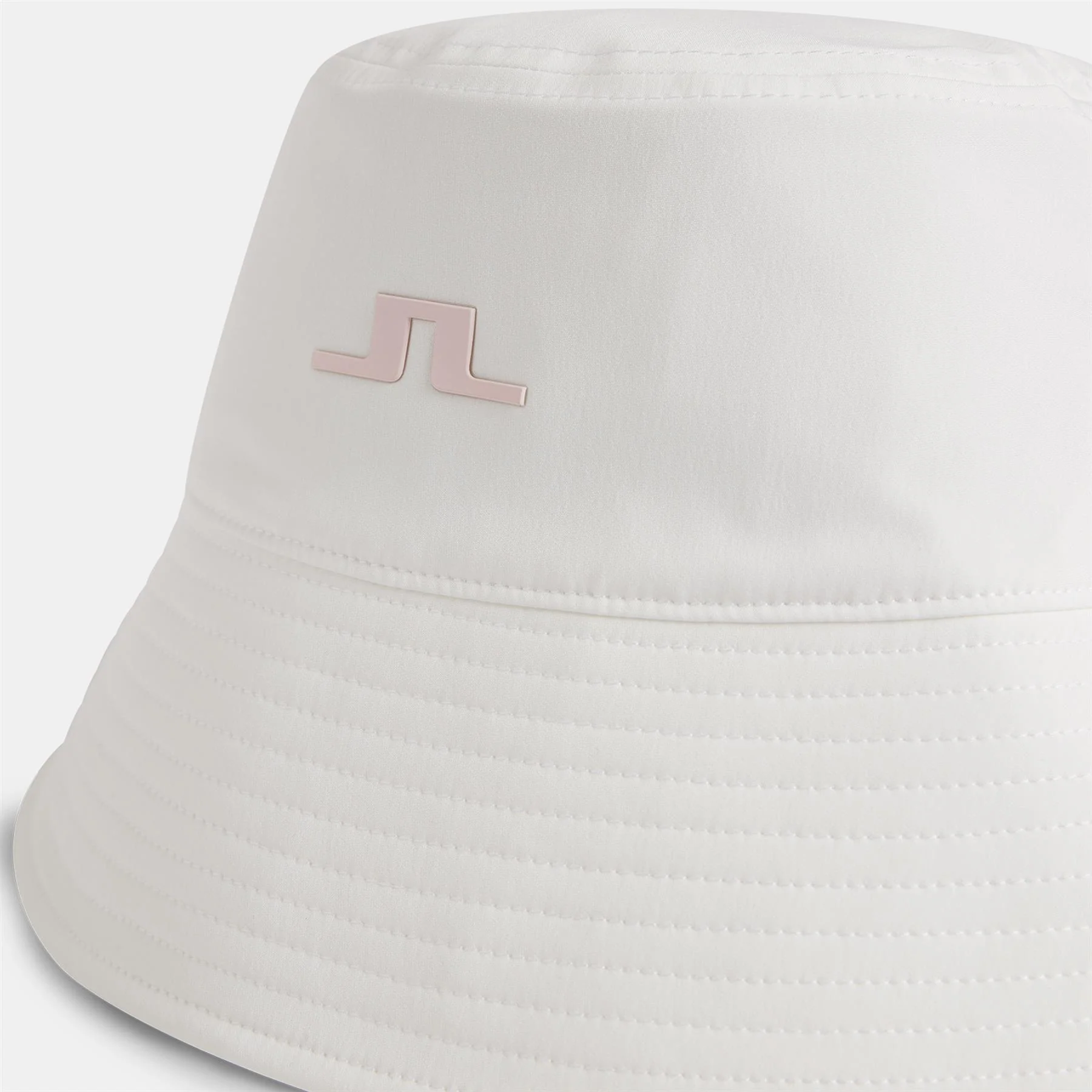 Womens Half Bucket Hat White - Image 3