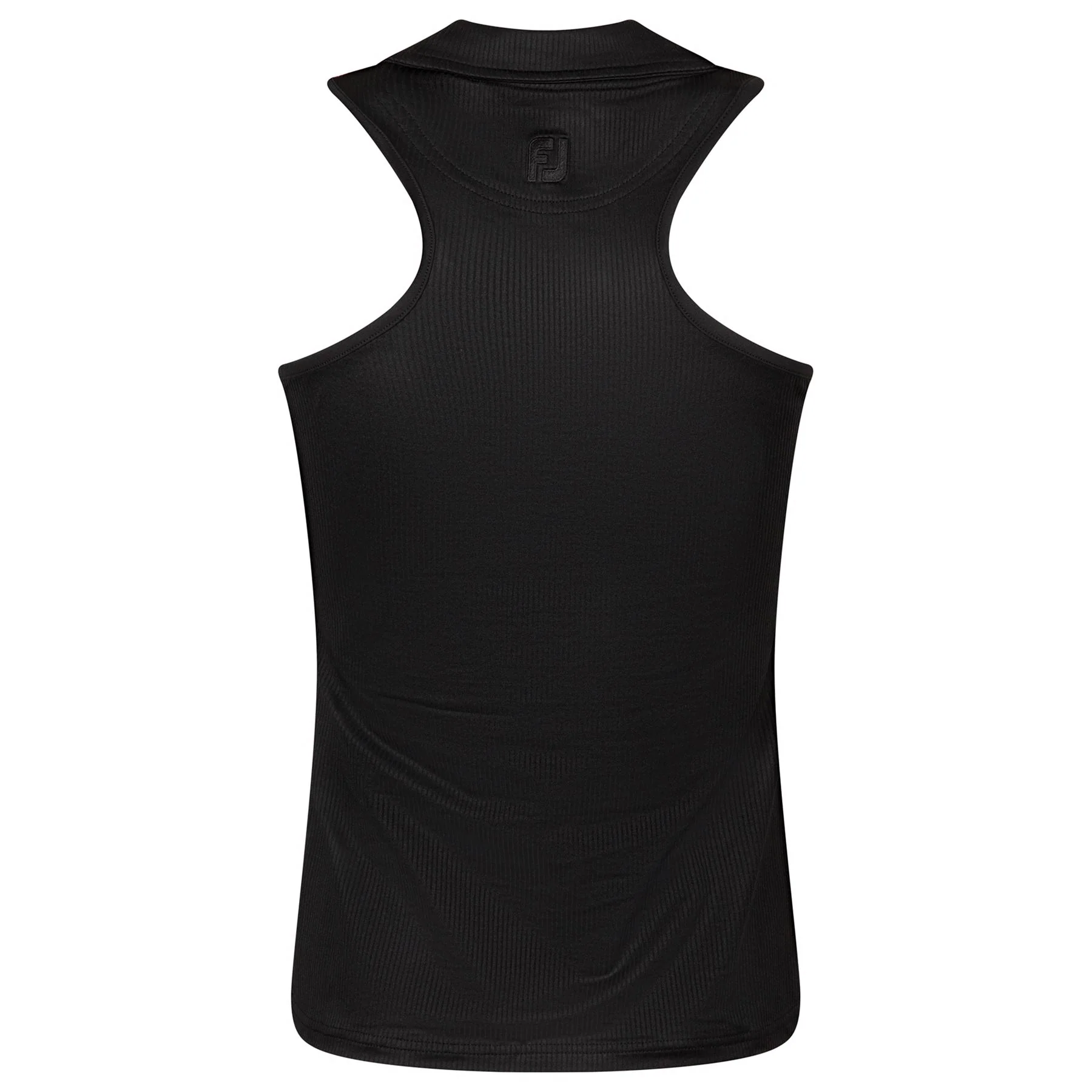 Womens Racerback Tank Black - Image 2