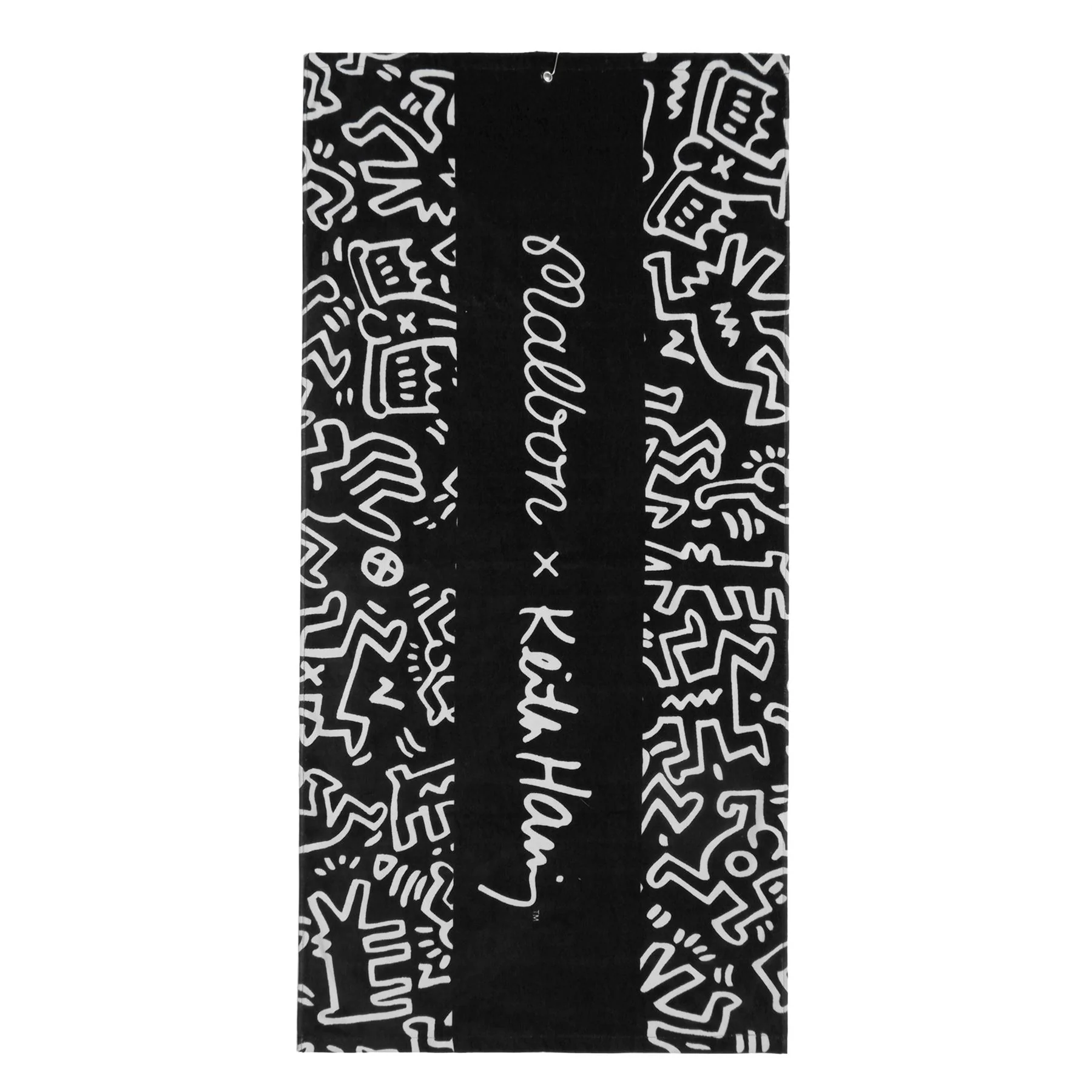 x Keith Haring Golf Towel Black