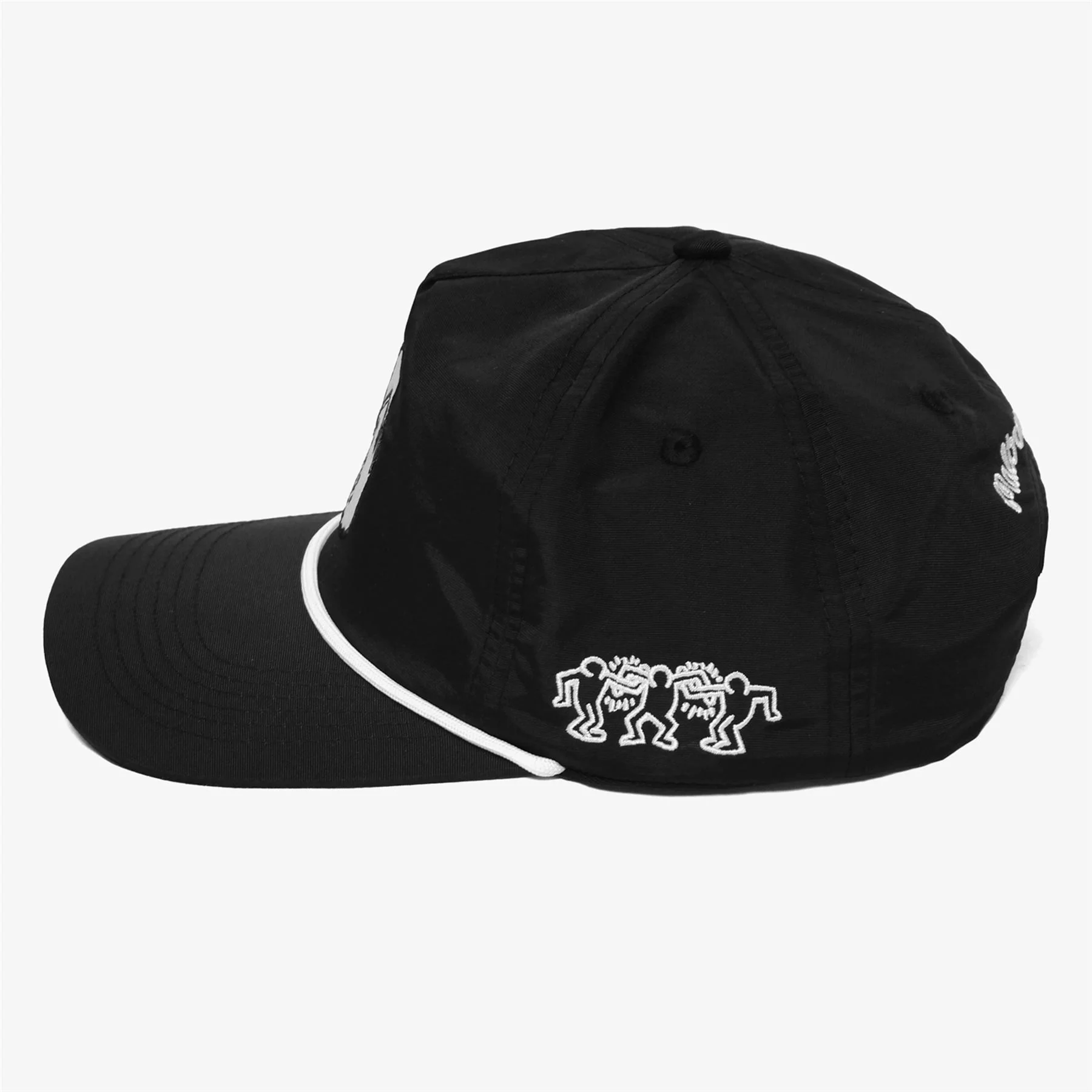 x Keith Haring Nylon Rope Cap Black - Image 2